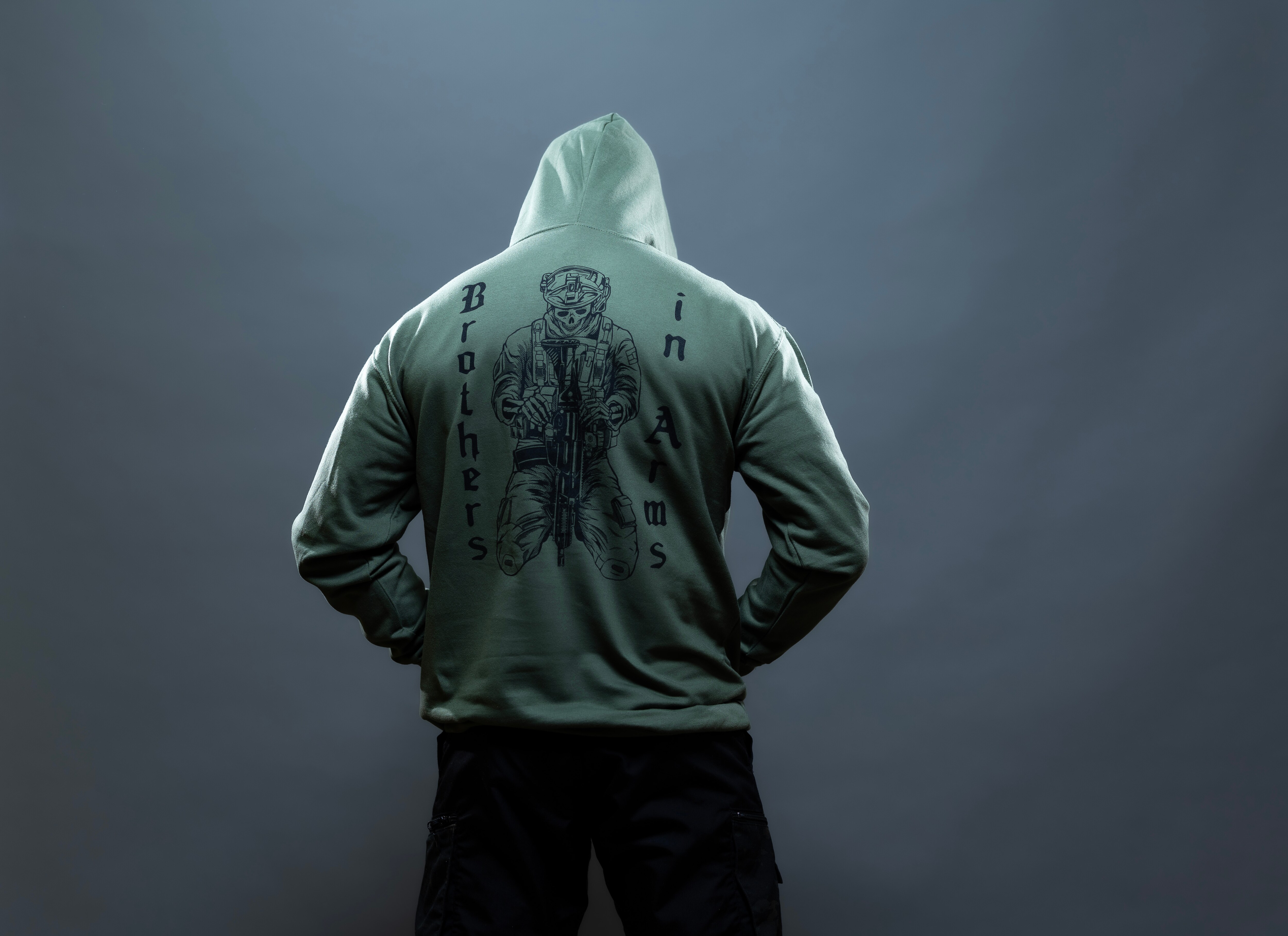 Bluza Brothers in Arms BIA Hoodie - Olive
