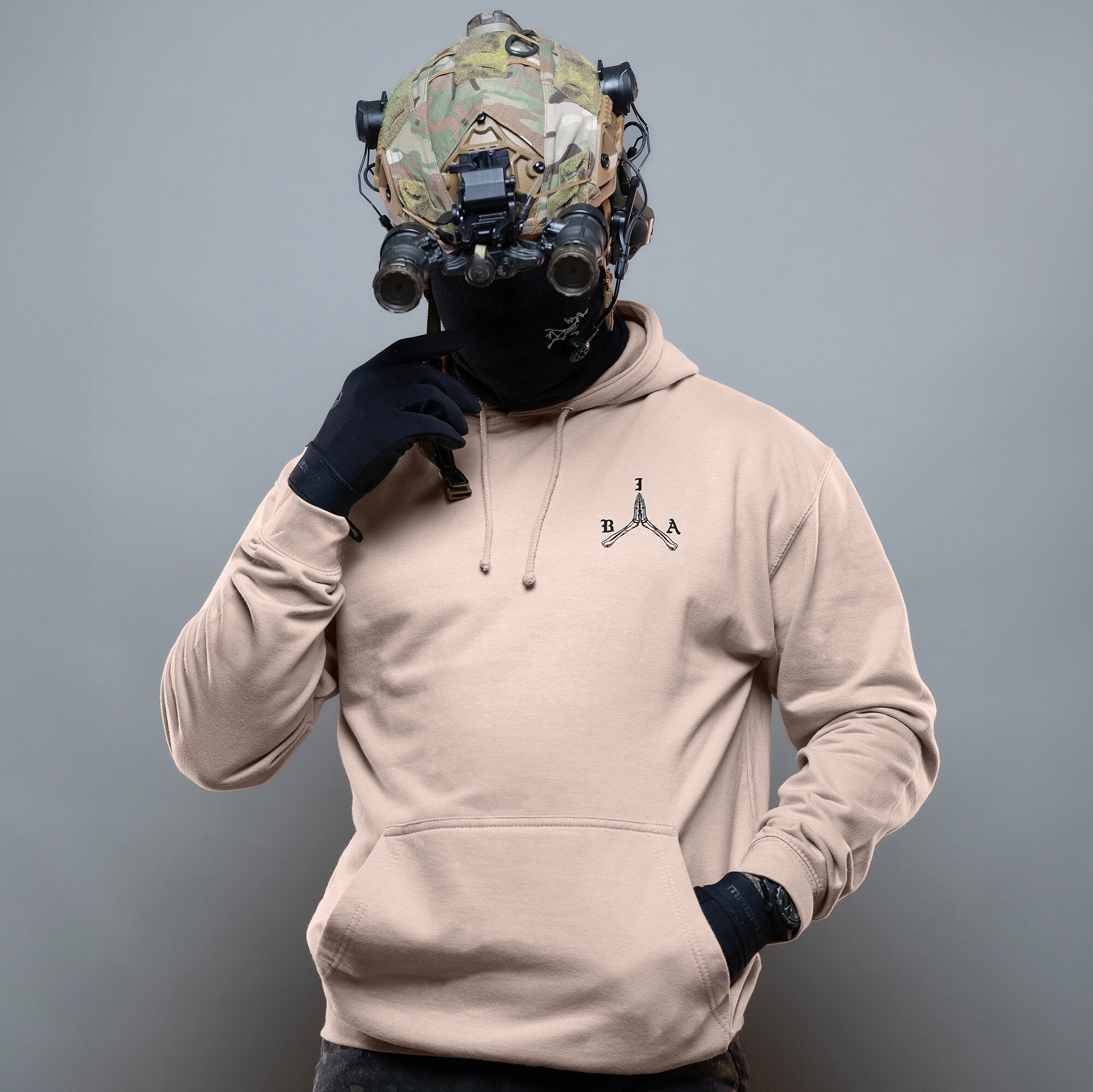 Bluza Brothers in Arms BIA Hoodie - Sand