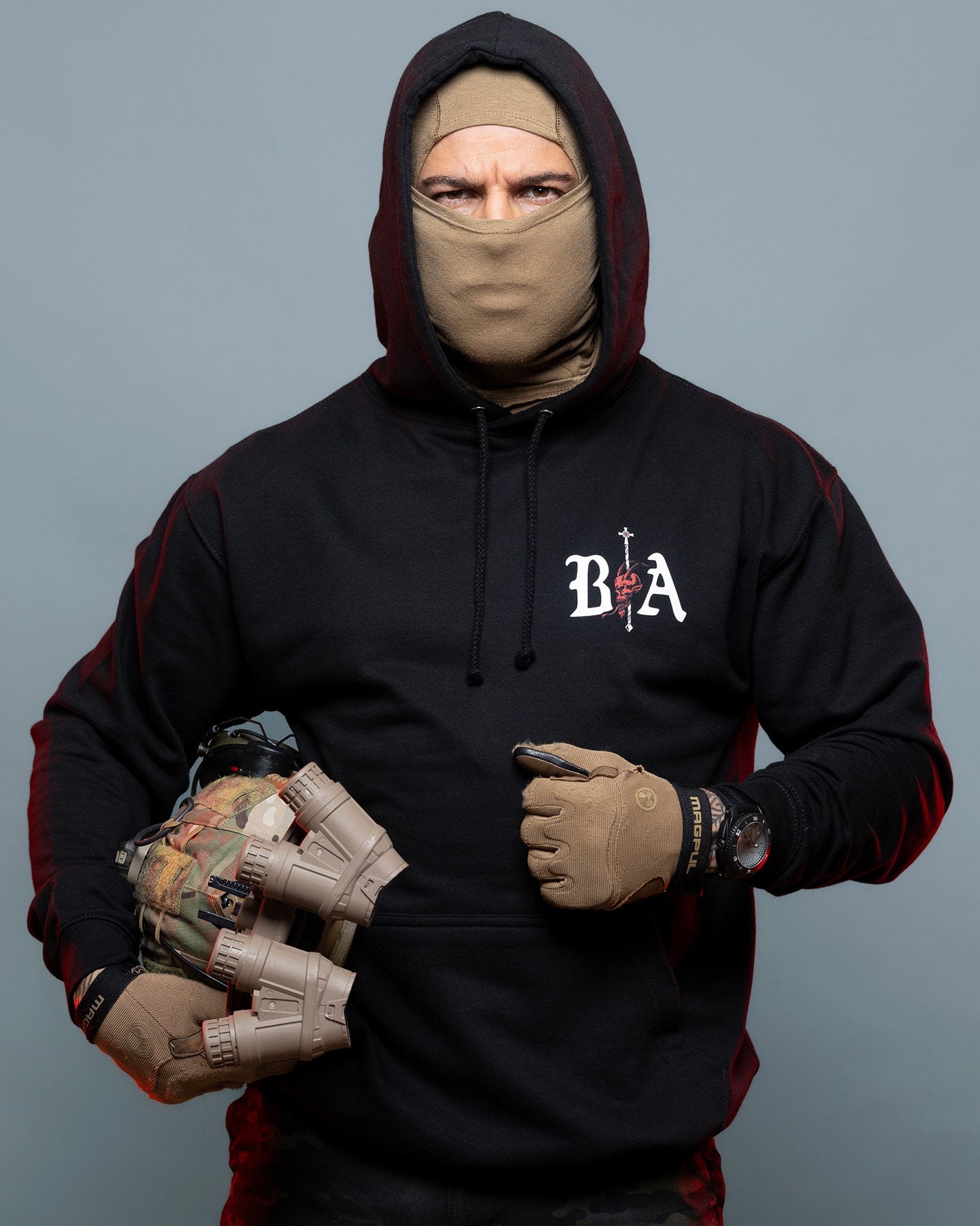 Brothers in Arms Demons Hoodie - Black