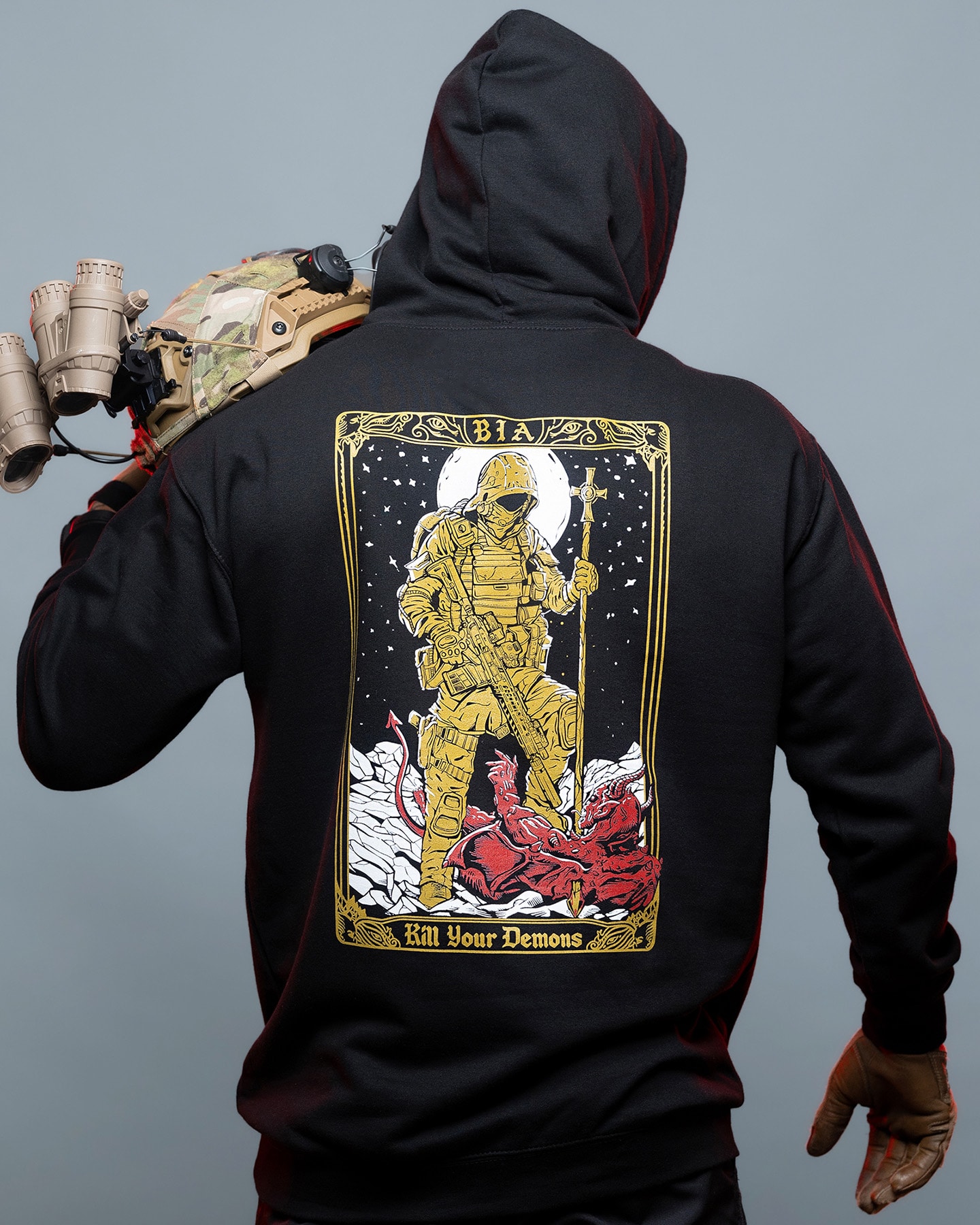 Brothers in Arms Demons Hoodie - Black