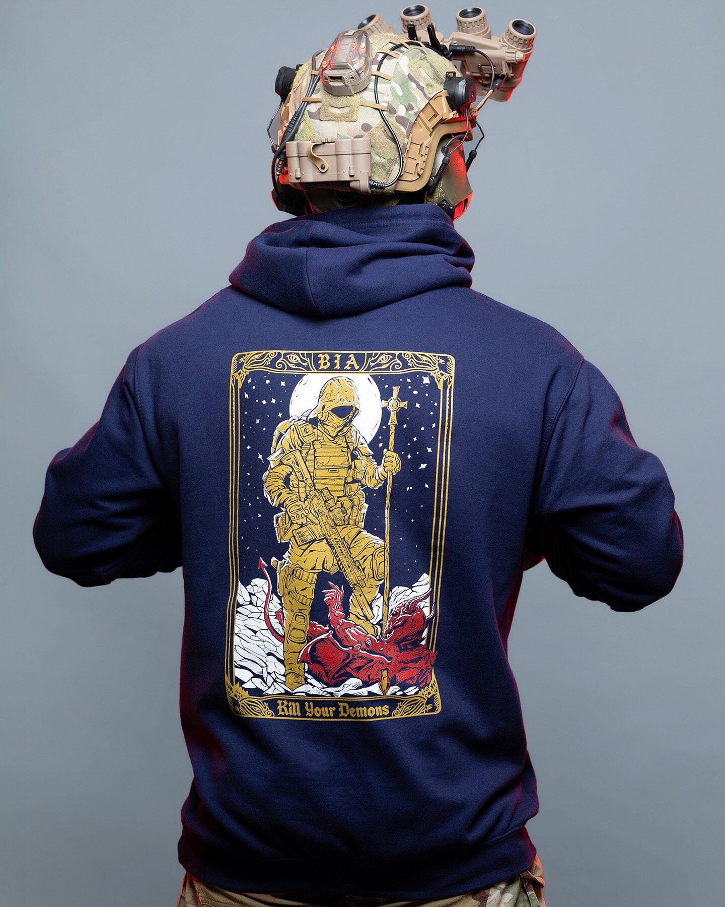 Bluza Brothers in Arms Demons Hoodie - Navy