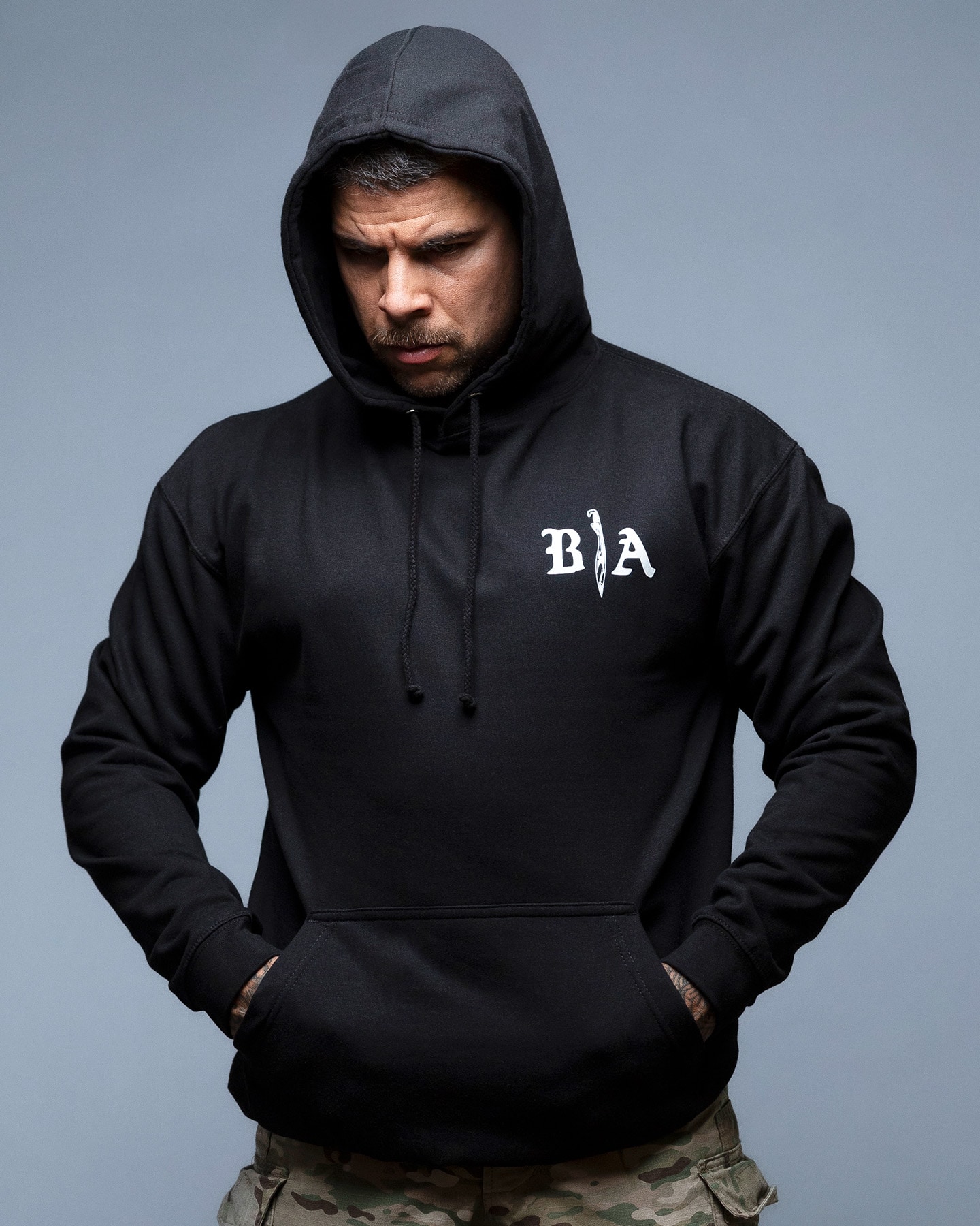 Bluza Brothers in Arms Die Once Hoodie - Black