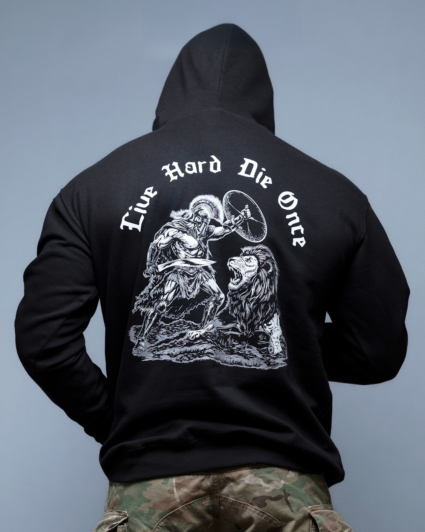 Bluza Brothers in Arms Die Once Hoodie - Black