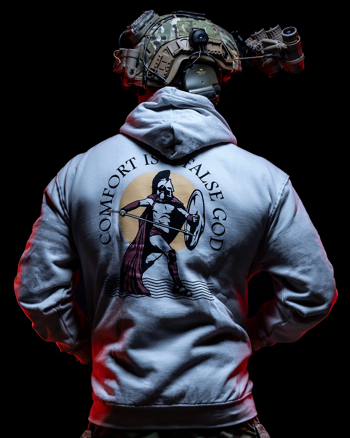 Bluza Brothers in Arms False God Hoodie - Grey