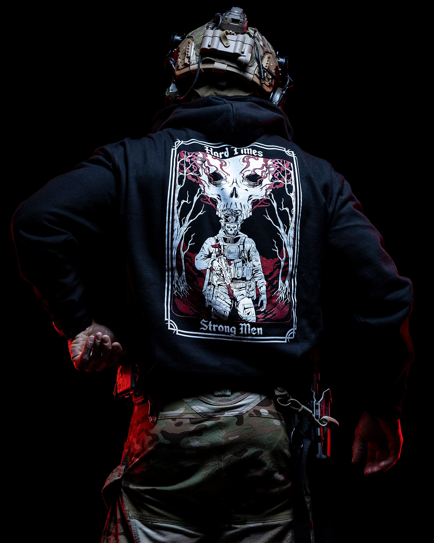 Худі Brothers in Arms Hard Times - Black