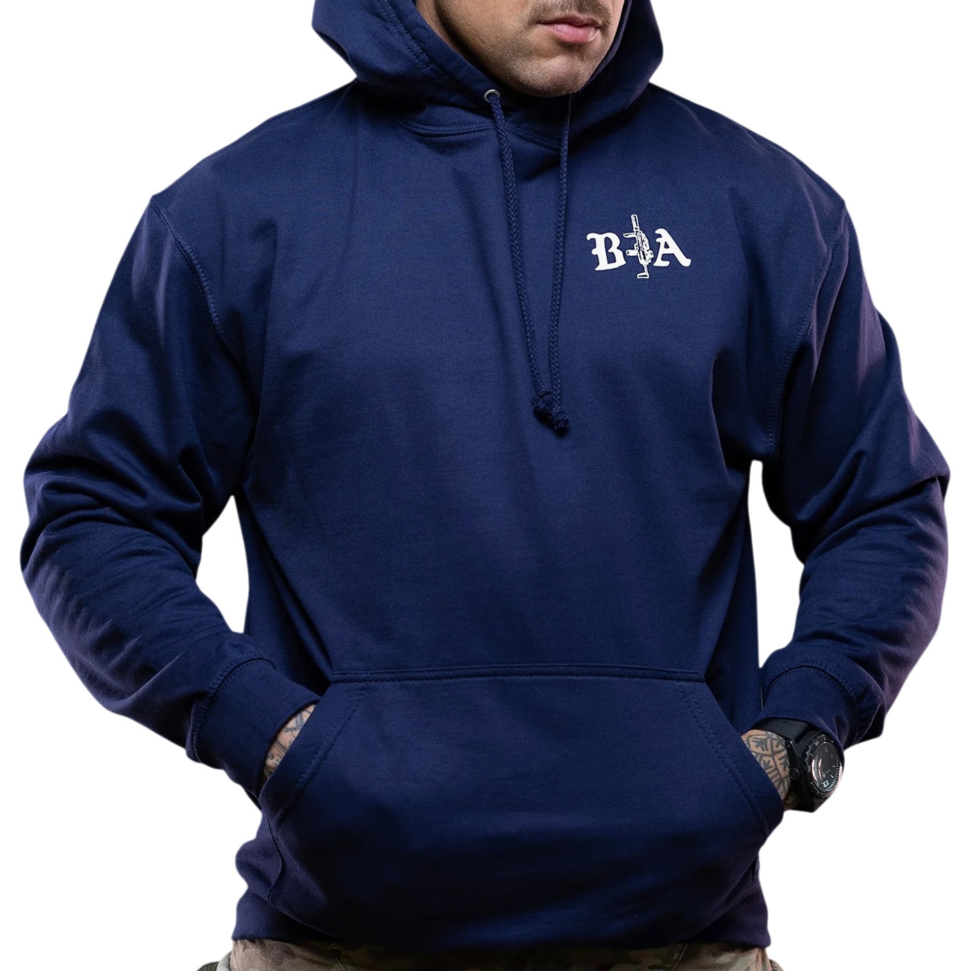 Bluza Brothers in Arms Hard Times Hoodie - Navy