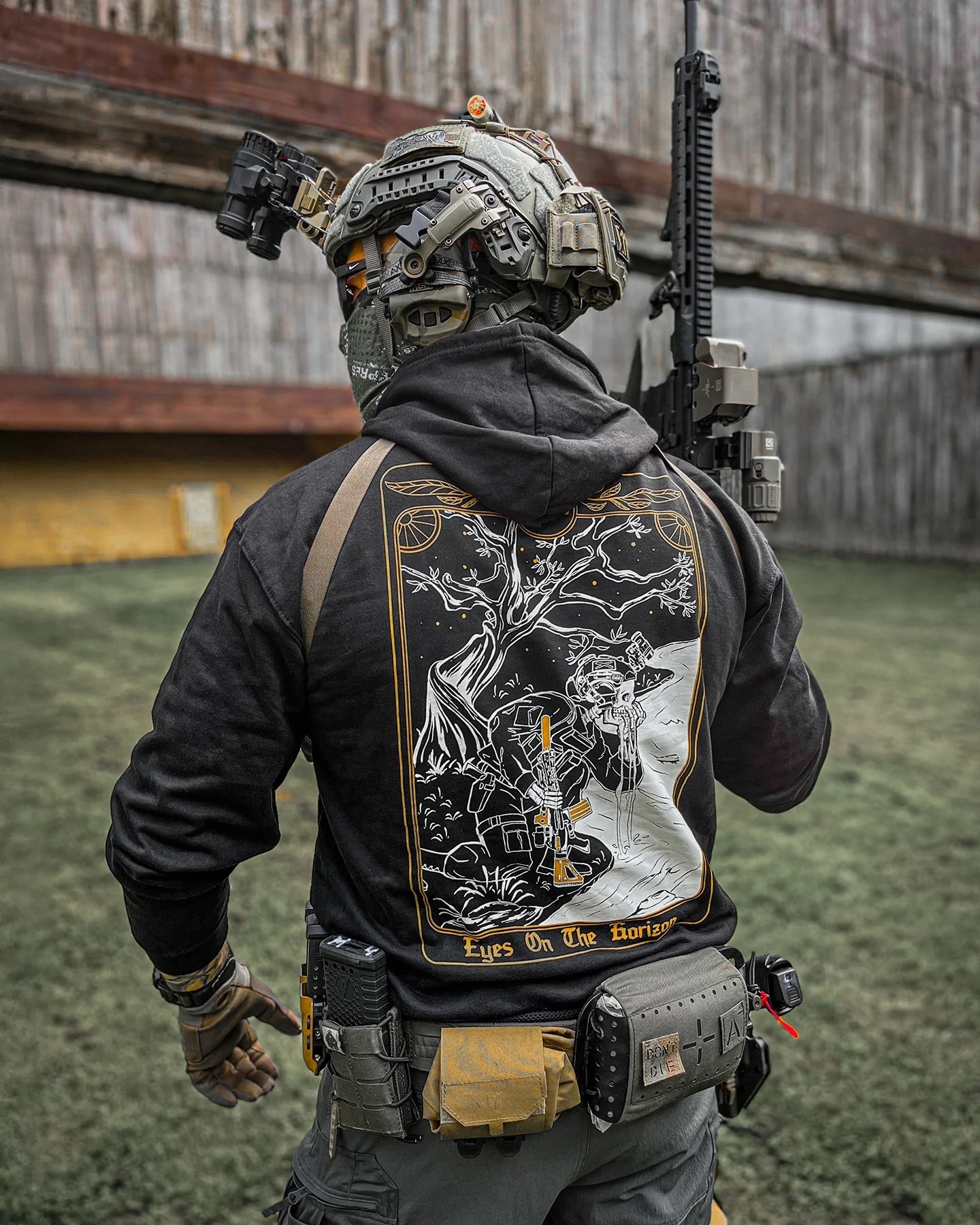 Bluza Brothers in Arms Horizon Hoodie - Black