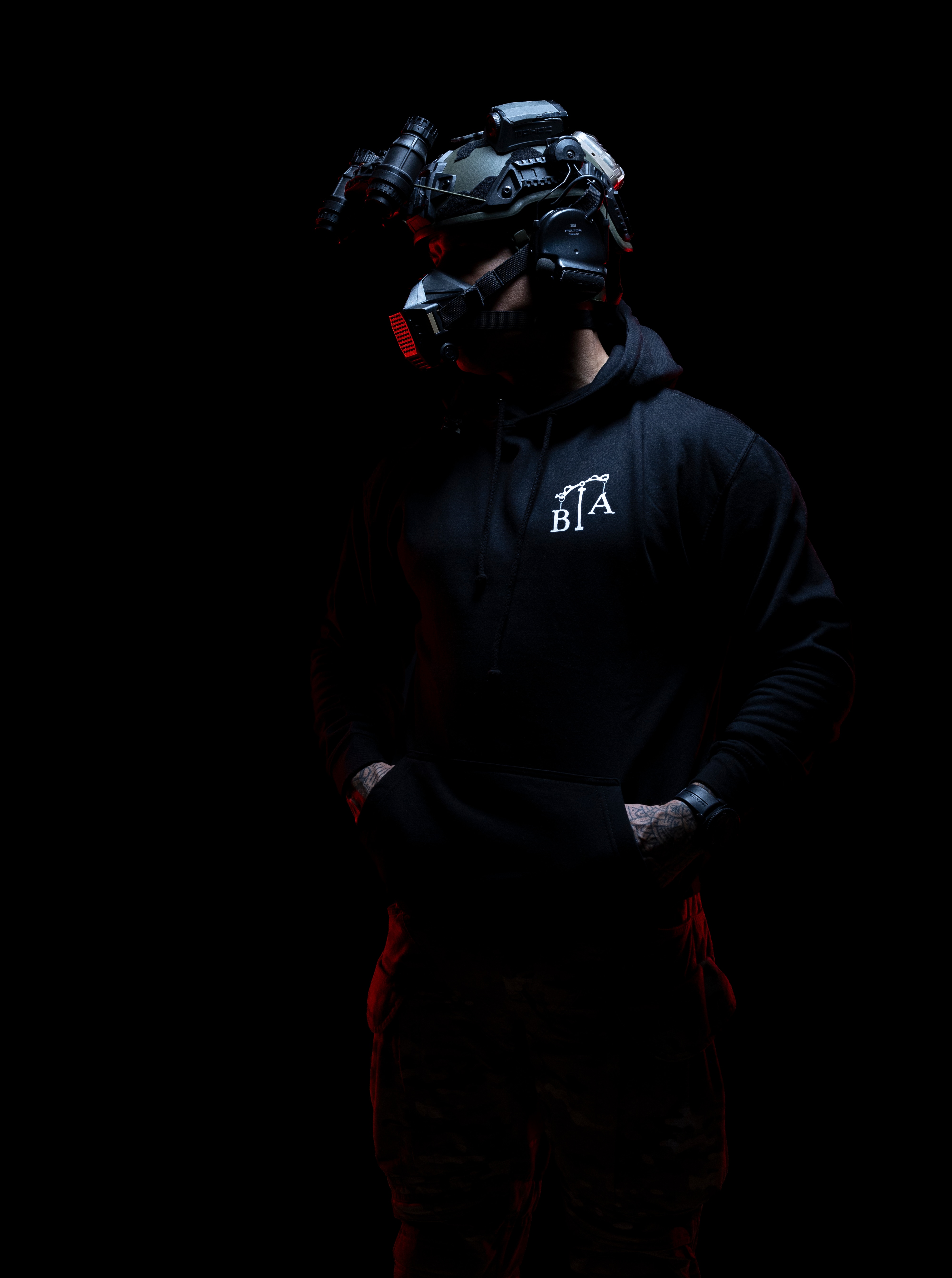 Brothers in Arms Justicia Hoodie - Black