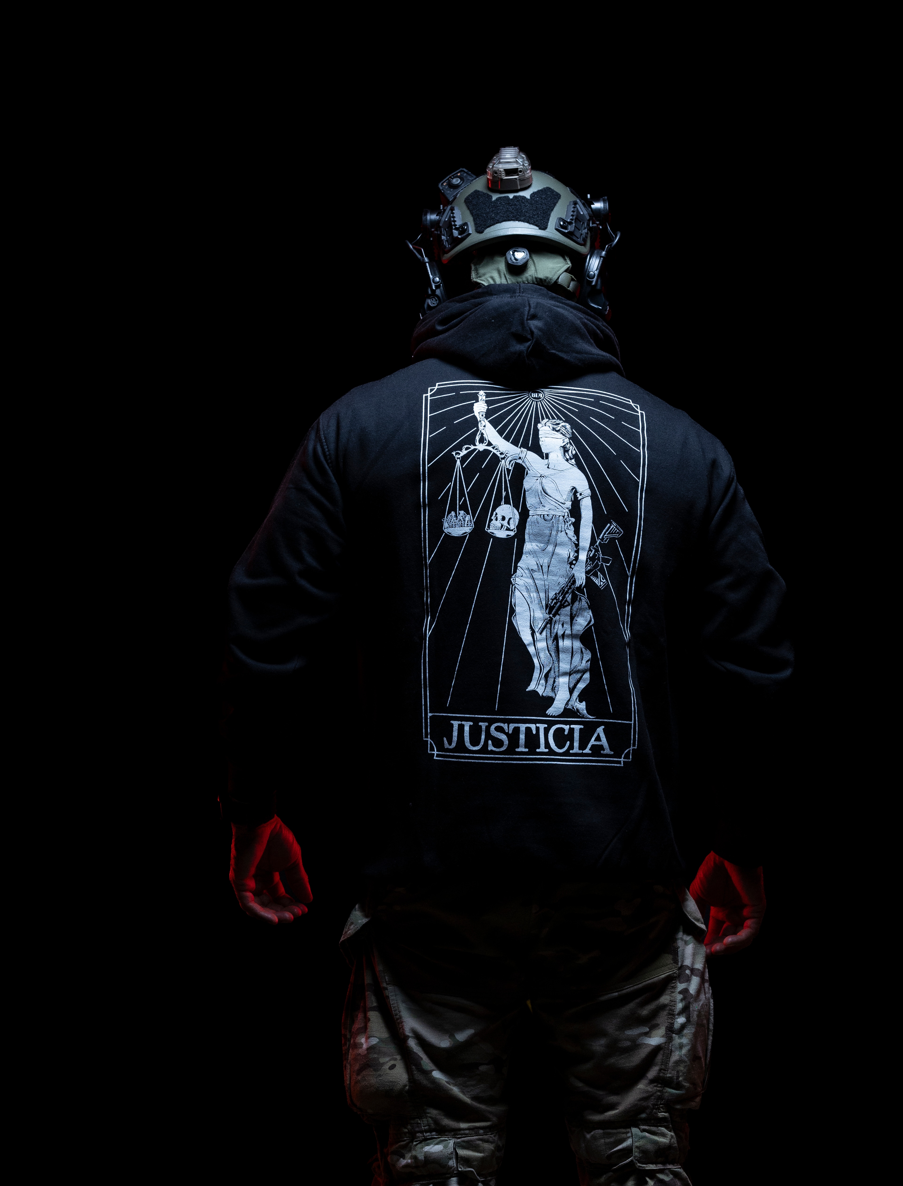 Brothers in Arms Justicia Hoodie - Black