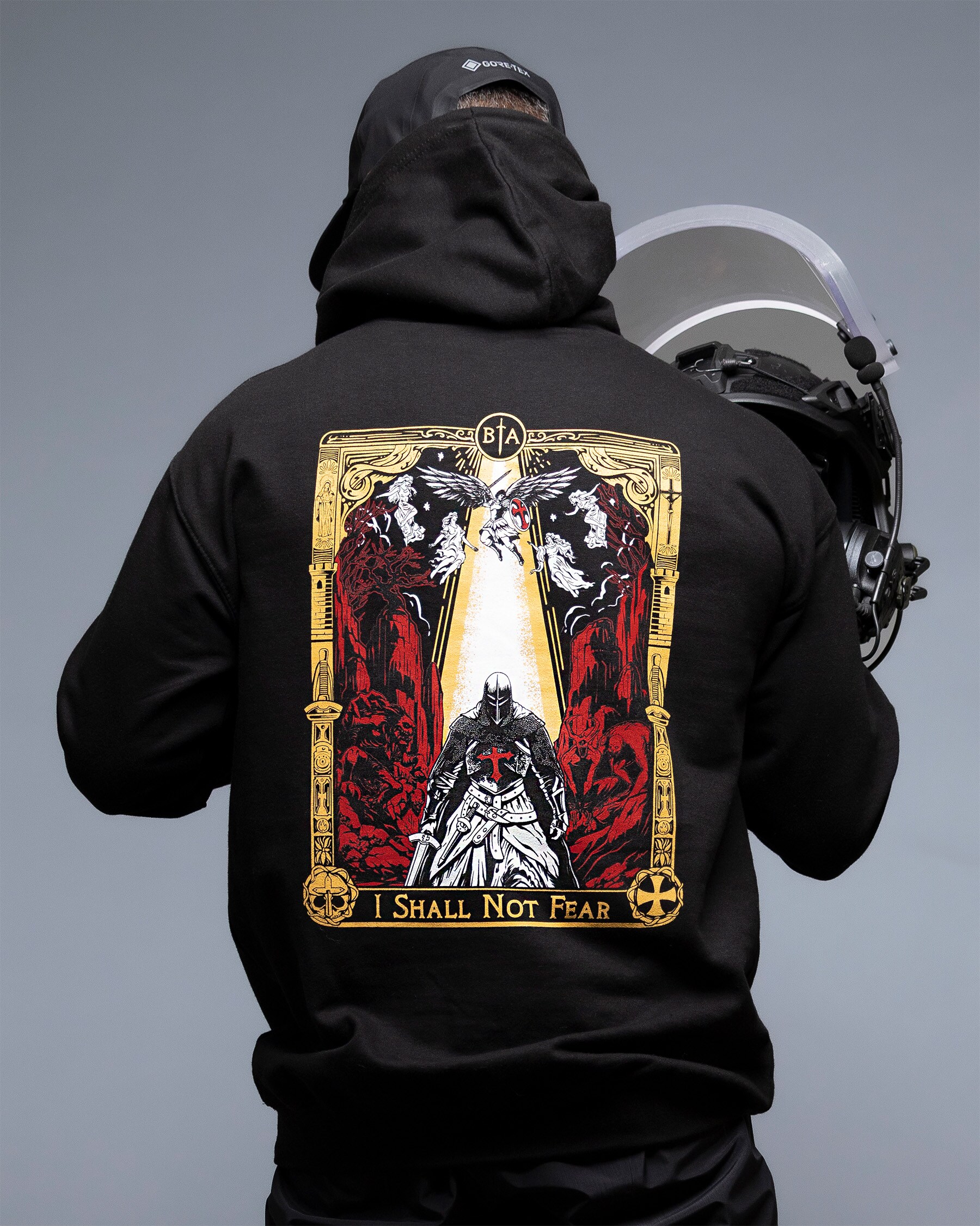 Brothers in Arms No Fear Hoodie - Black