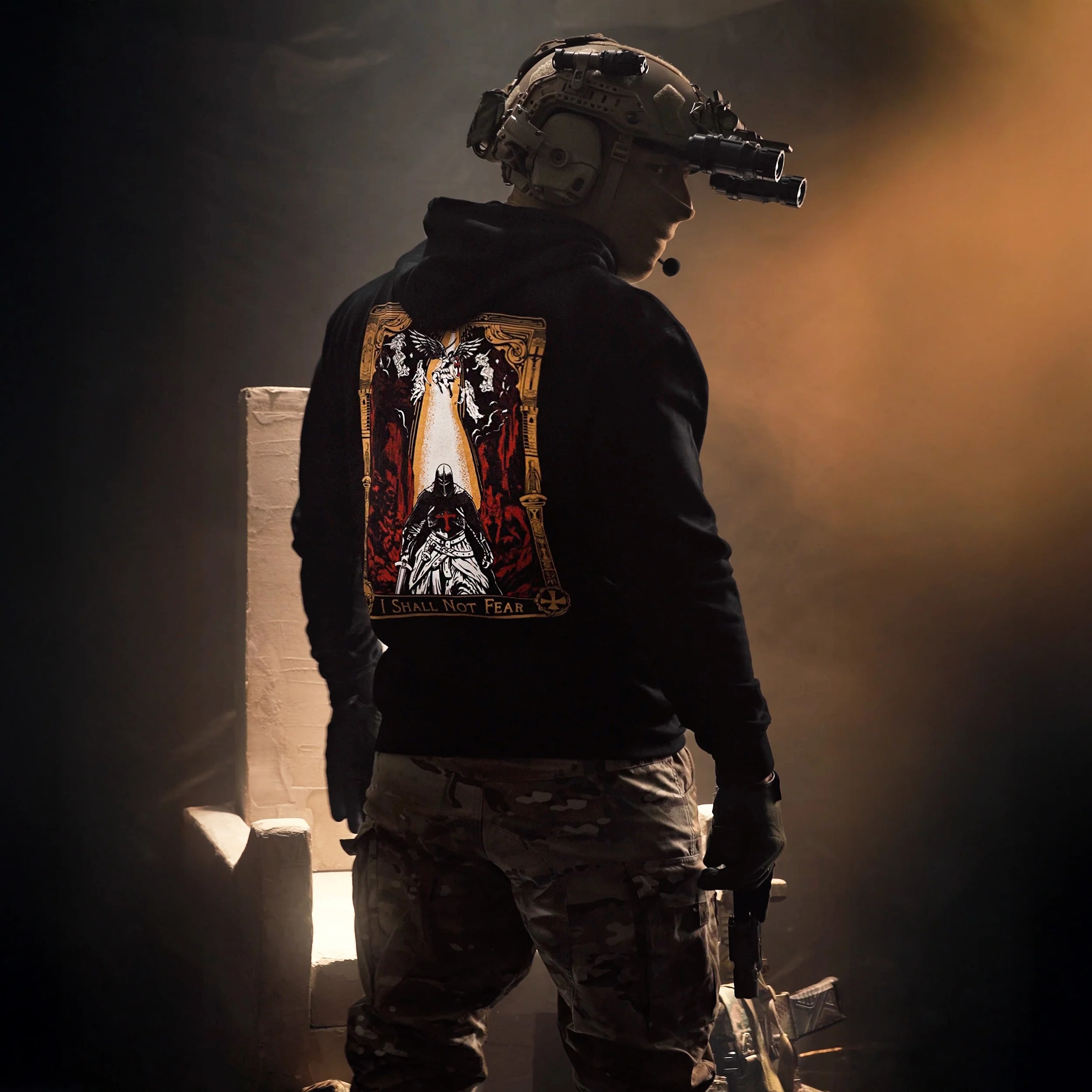 Brothers in Arms No Fear Hoodie - Black