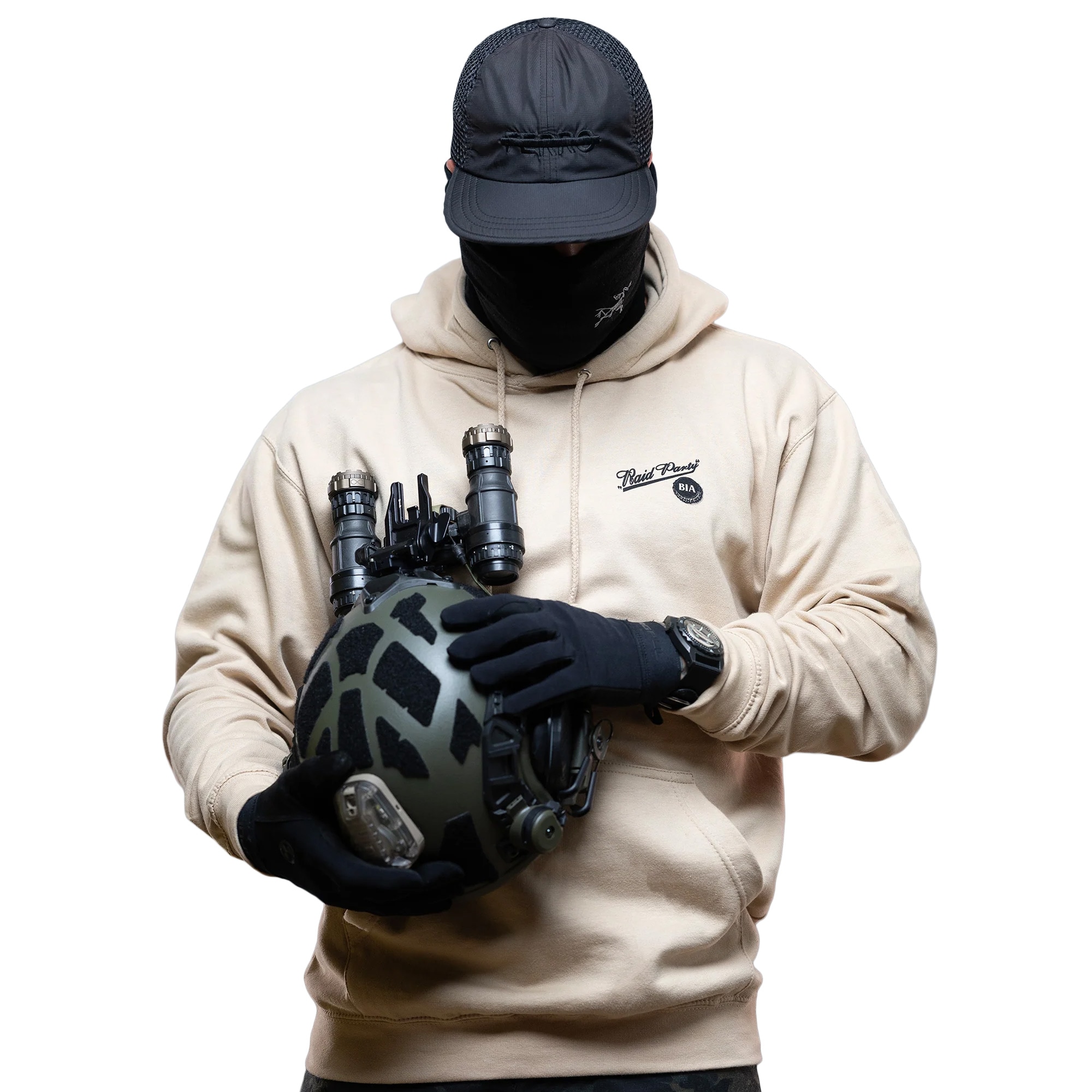 Bluza Brothers in Arms Raid Party Hoodie - Sand
