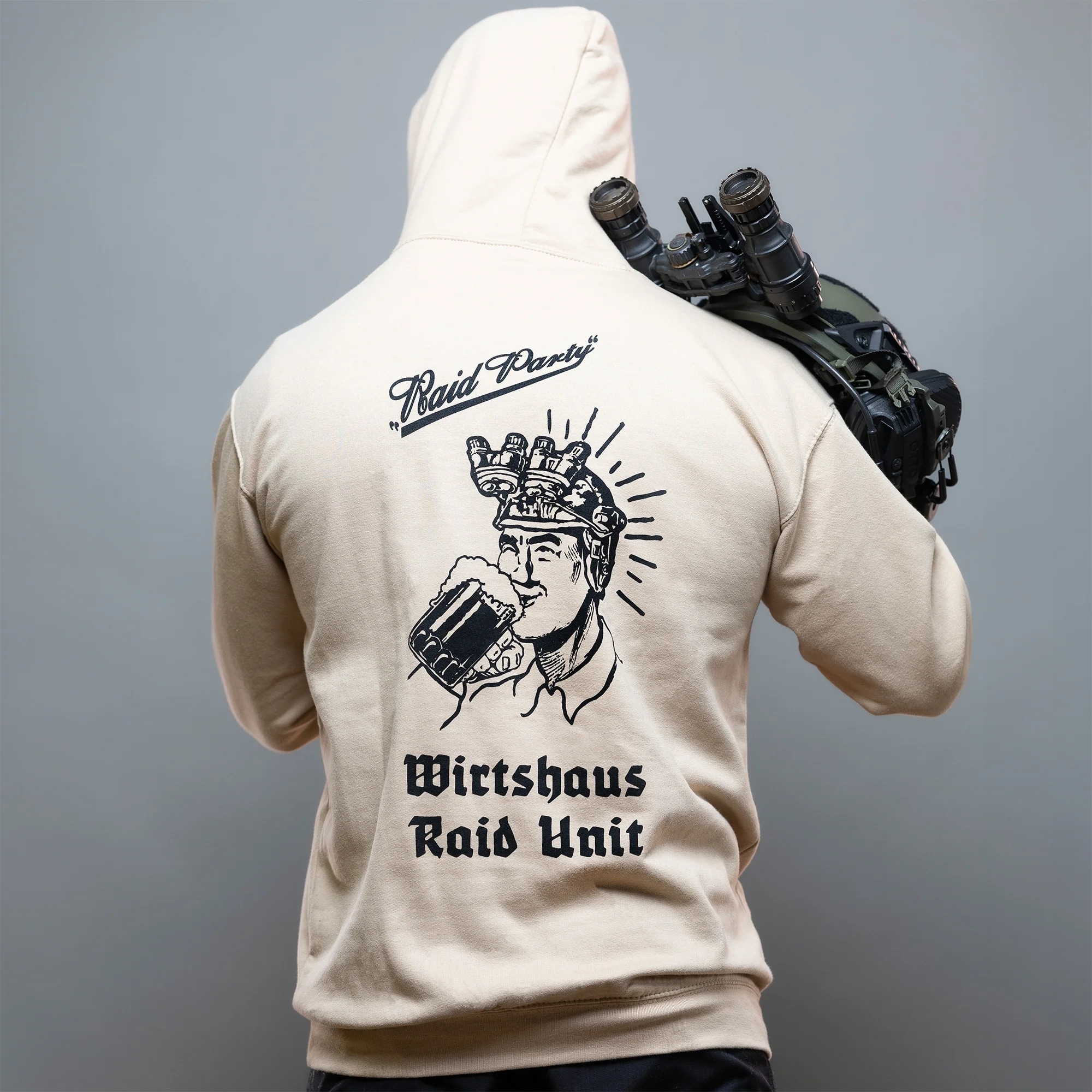 Bluza Brothers in Arms Raid Party Hoodie - Sand