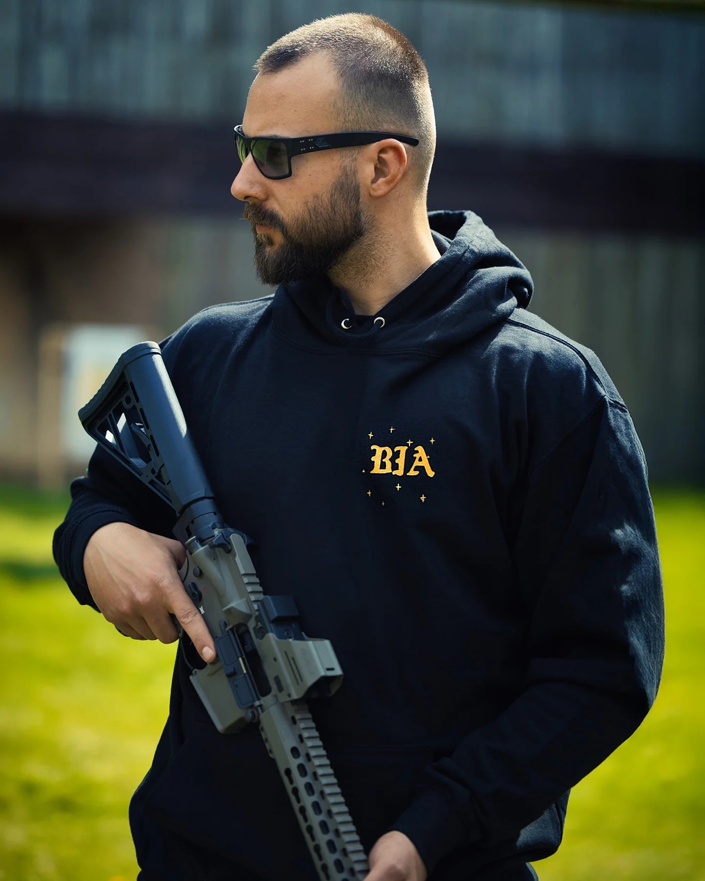 Bluza Brothers in Arms Stars Hoodie - Black