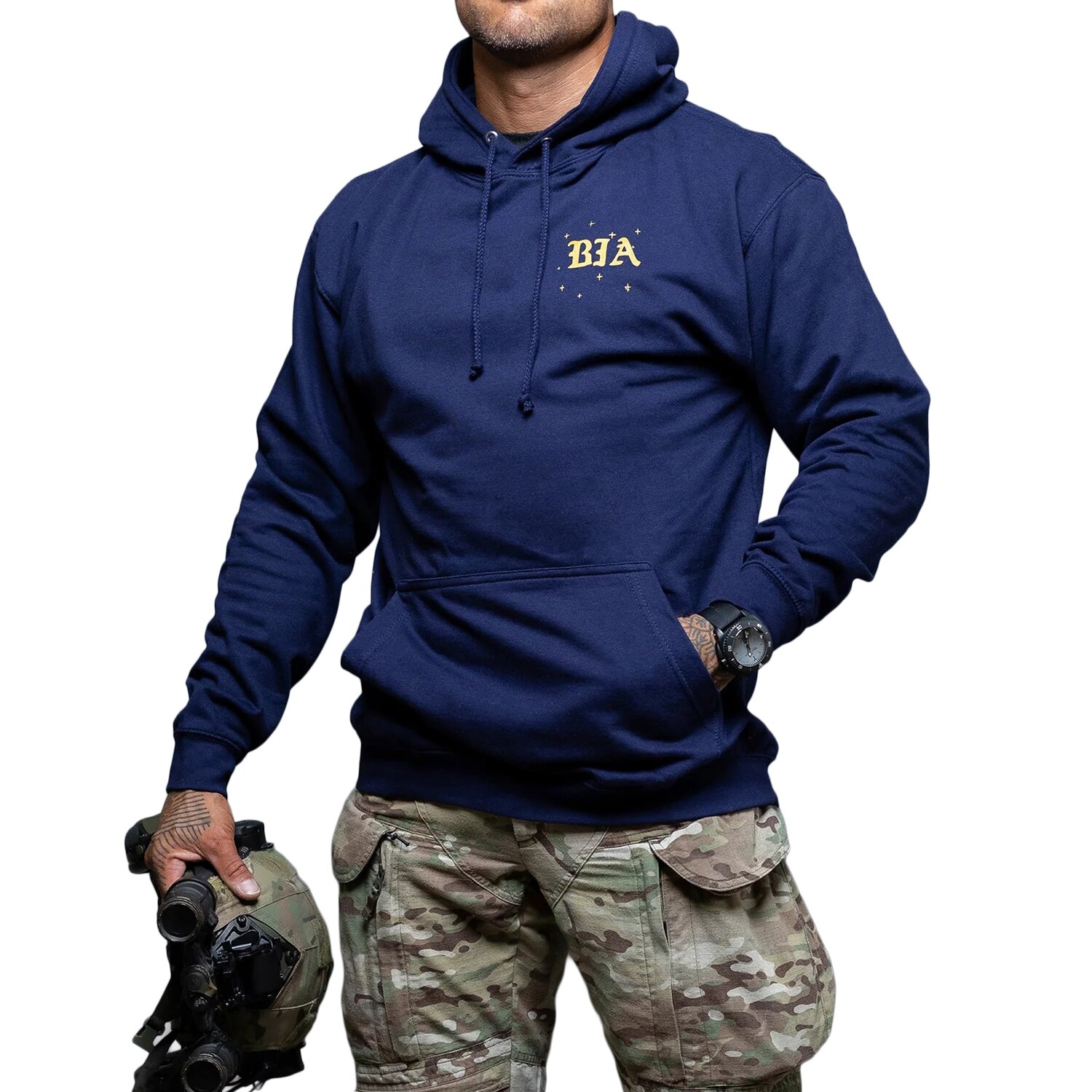 Bluza Brothers in Arms Stars Hoodie - Navy