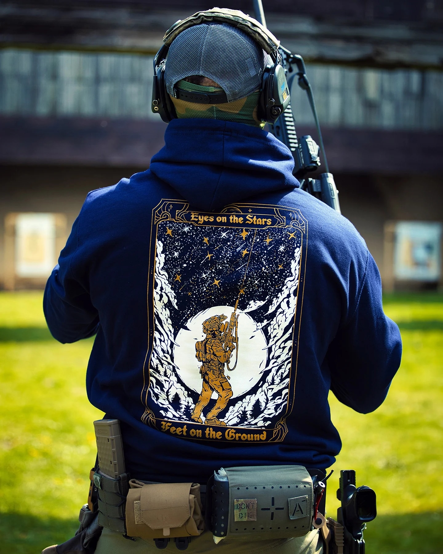 Bluza Brothers in Arms Stars Hoodie - Navy
