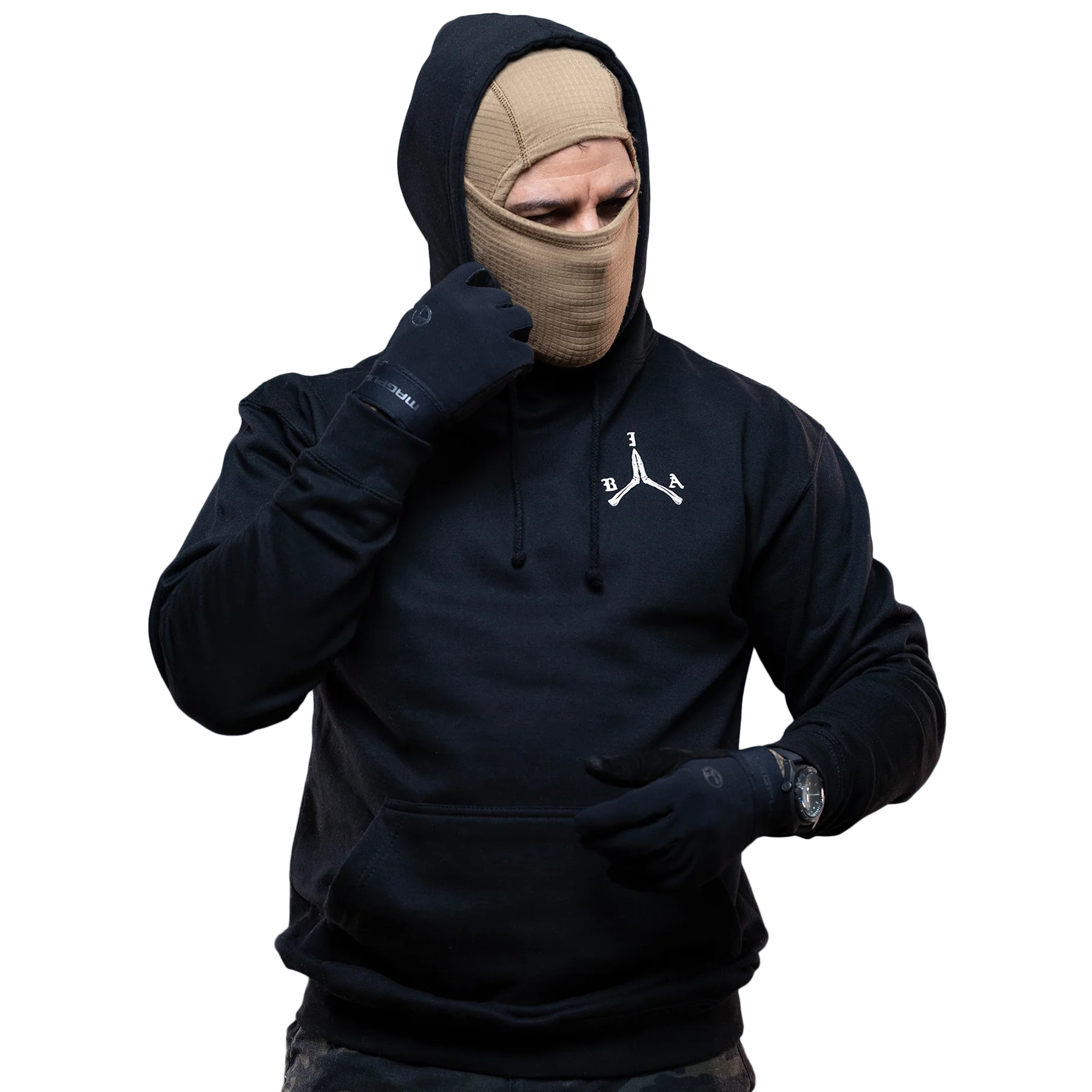 Bluza Brothers in Arms Stay Violent Hoodie - Black