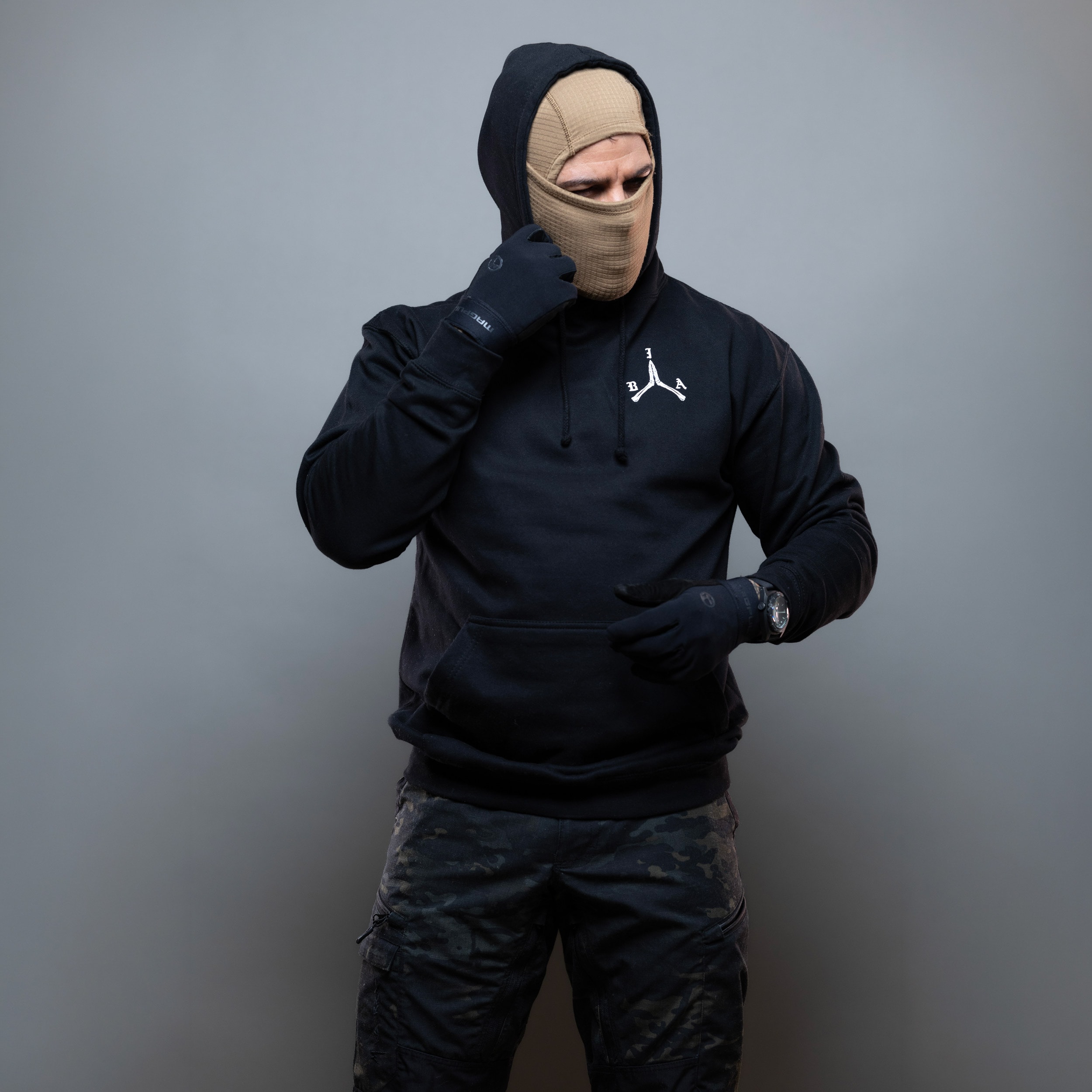 Bluza Brothers in Arms Stay Violent Hoodie - Black