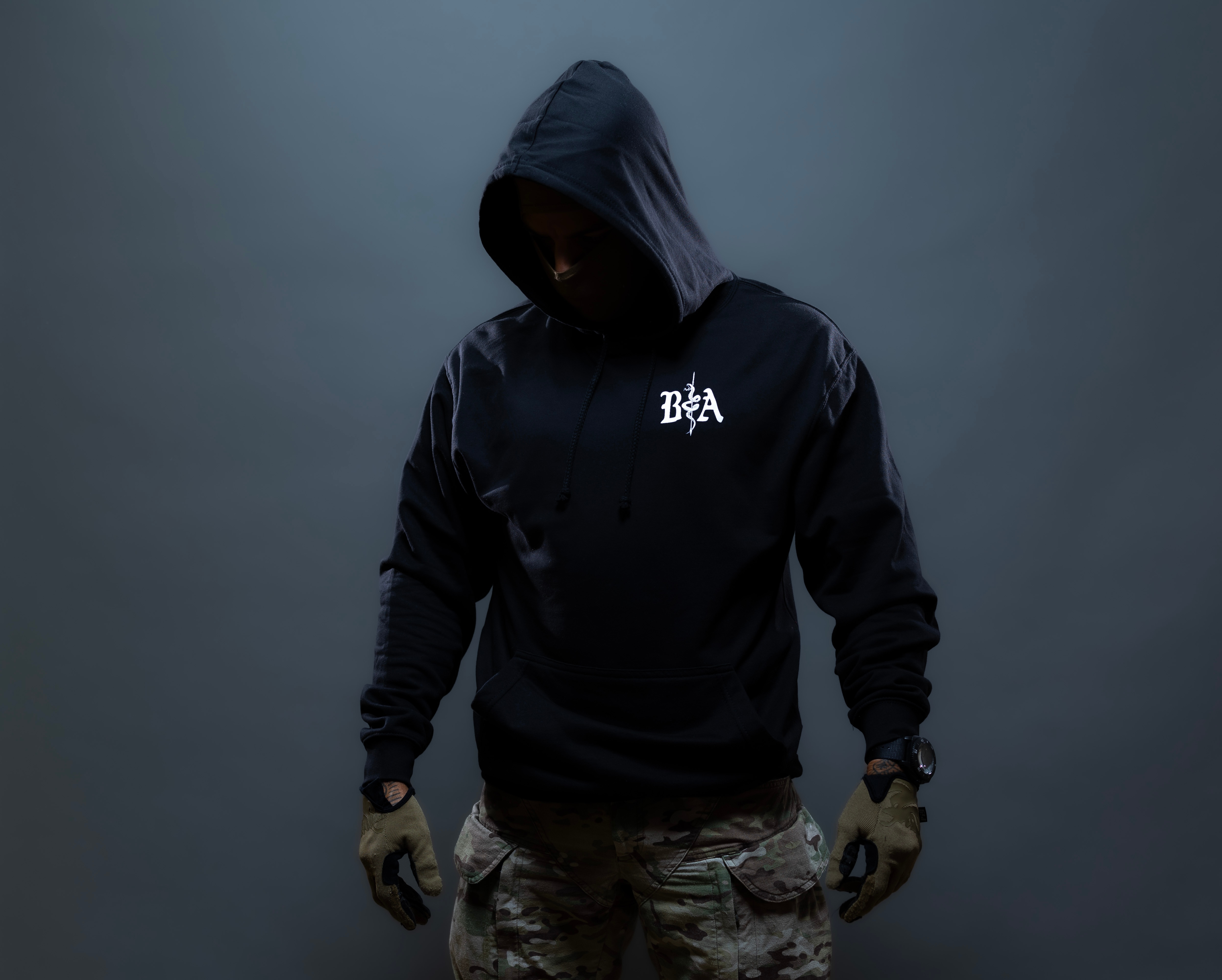 Bluza Brothers in Arms St. Michael Hoodie - Black