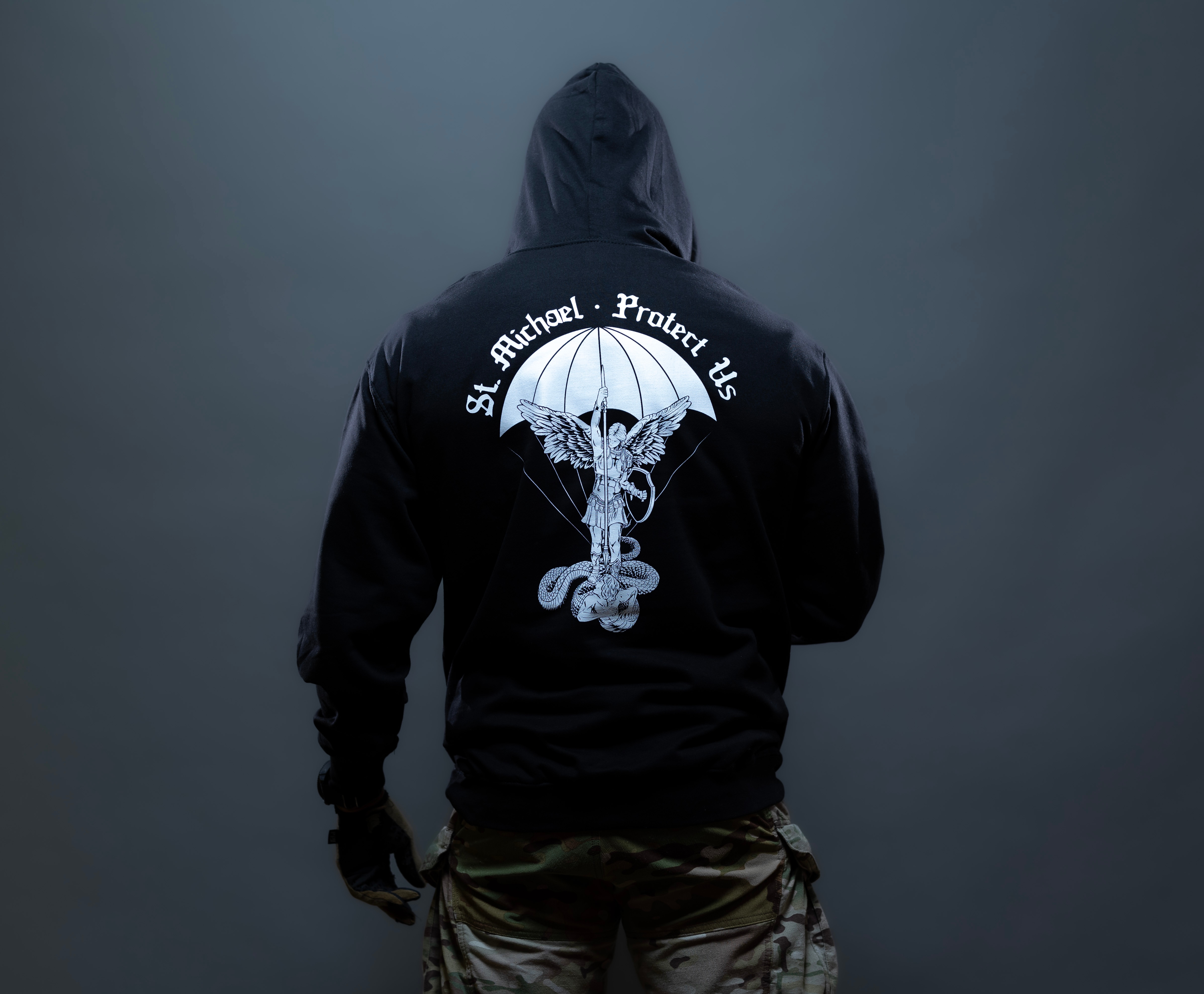 Bluza Brothers in Arms St. Michael Hoodie - Black