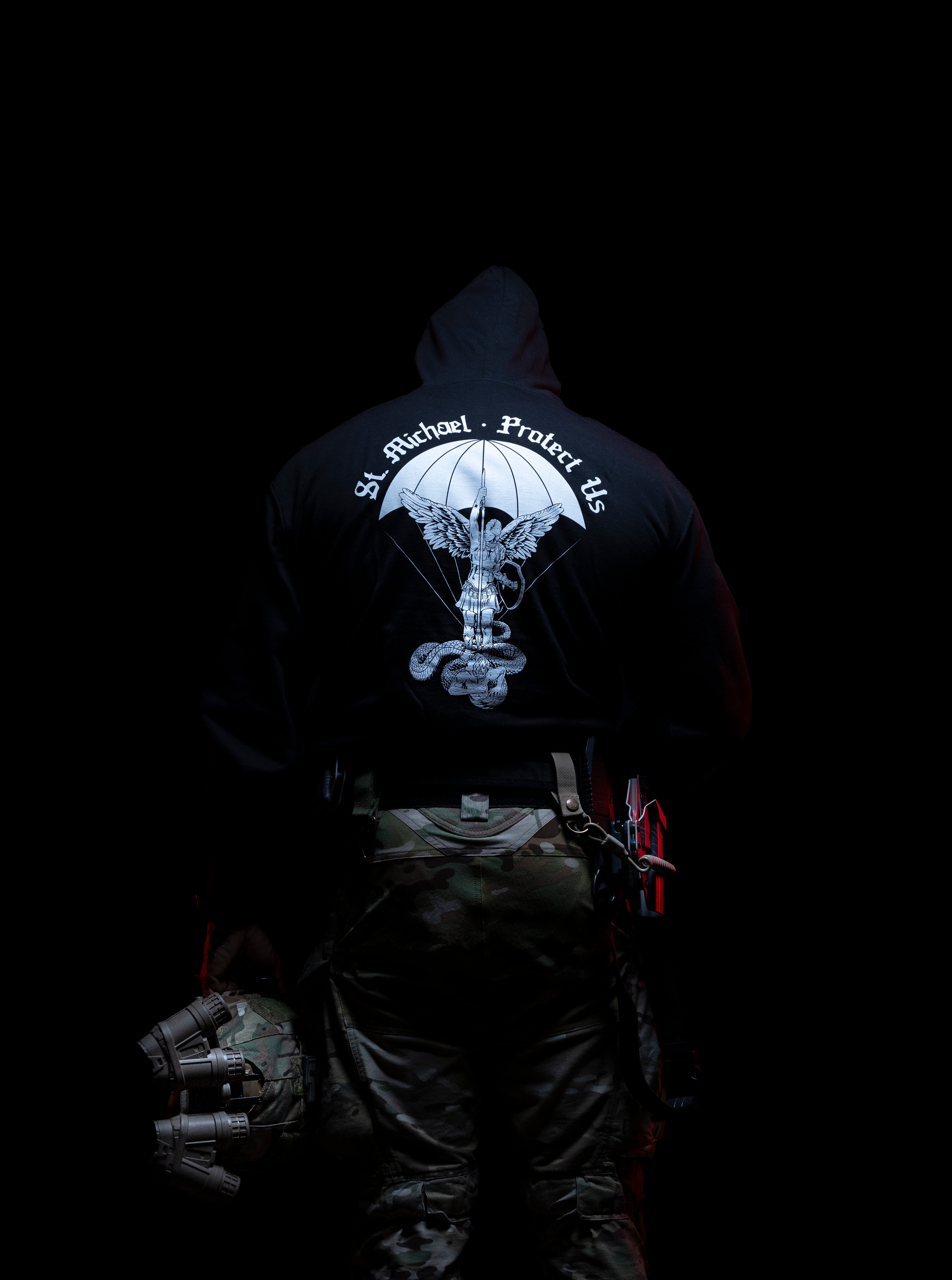Bluza Brothers in Arms St. Michael Hoodie - Black