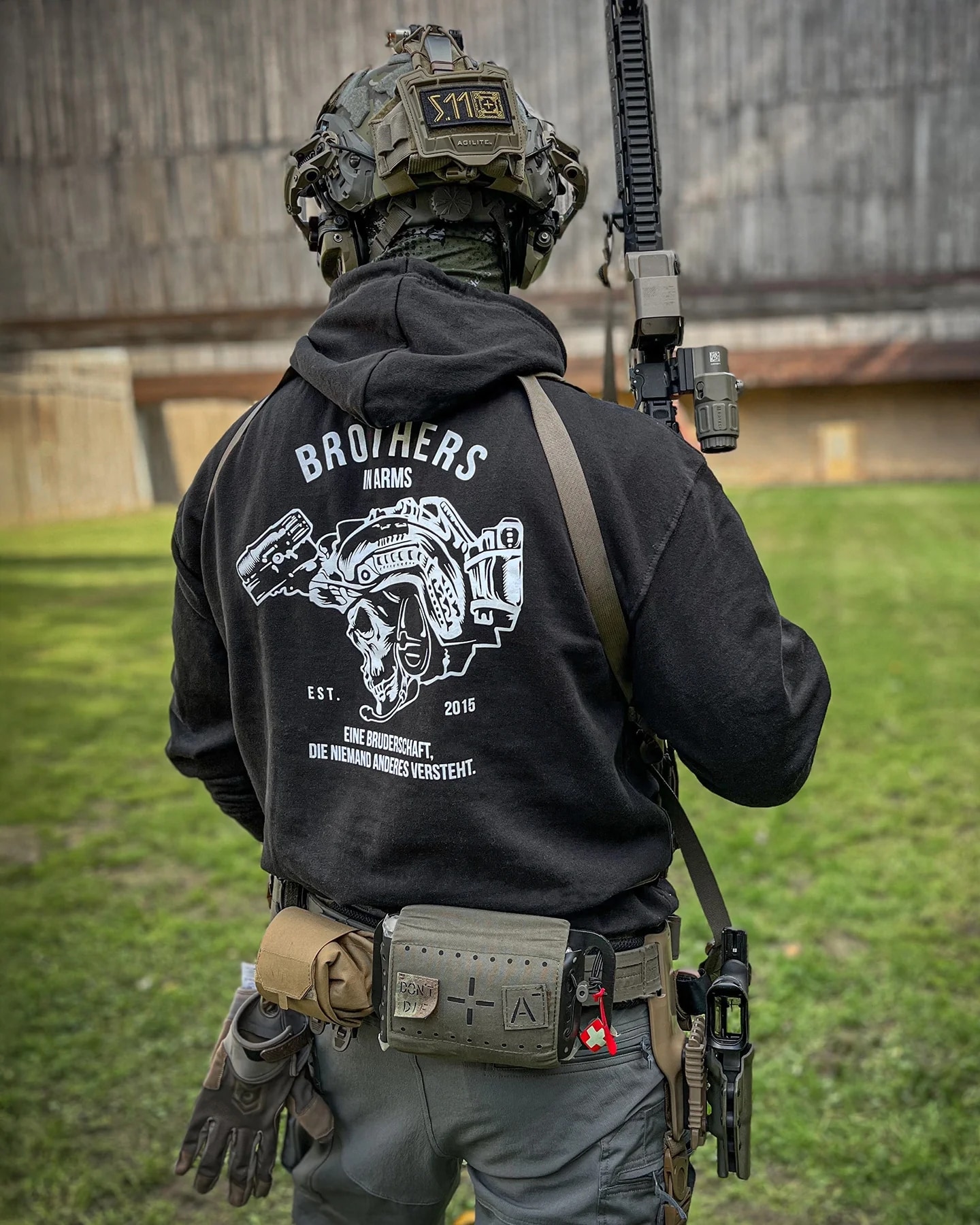 Bluza Brothers in Arms Team Hoodie - Black