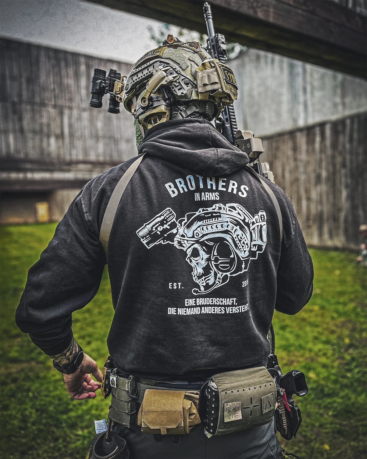 Bluza Brothers in Arms Team Hoodie - Black
