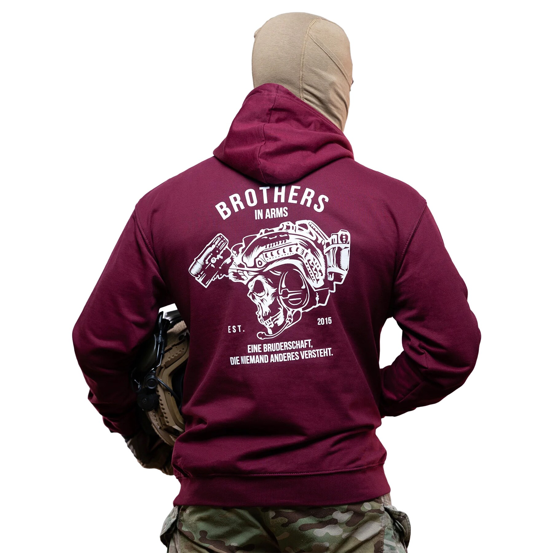 Bluza Brothers in Arms Team Hoodie - Bordeaux