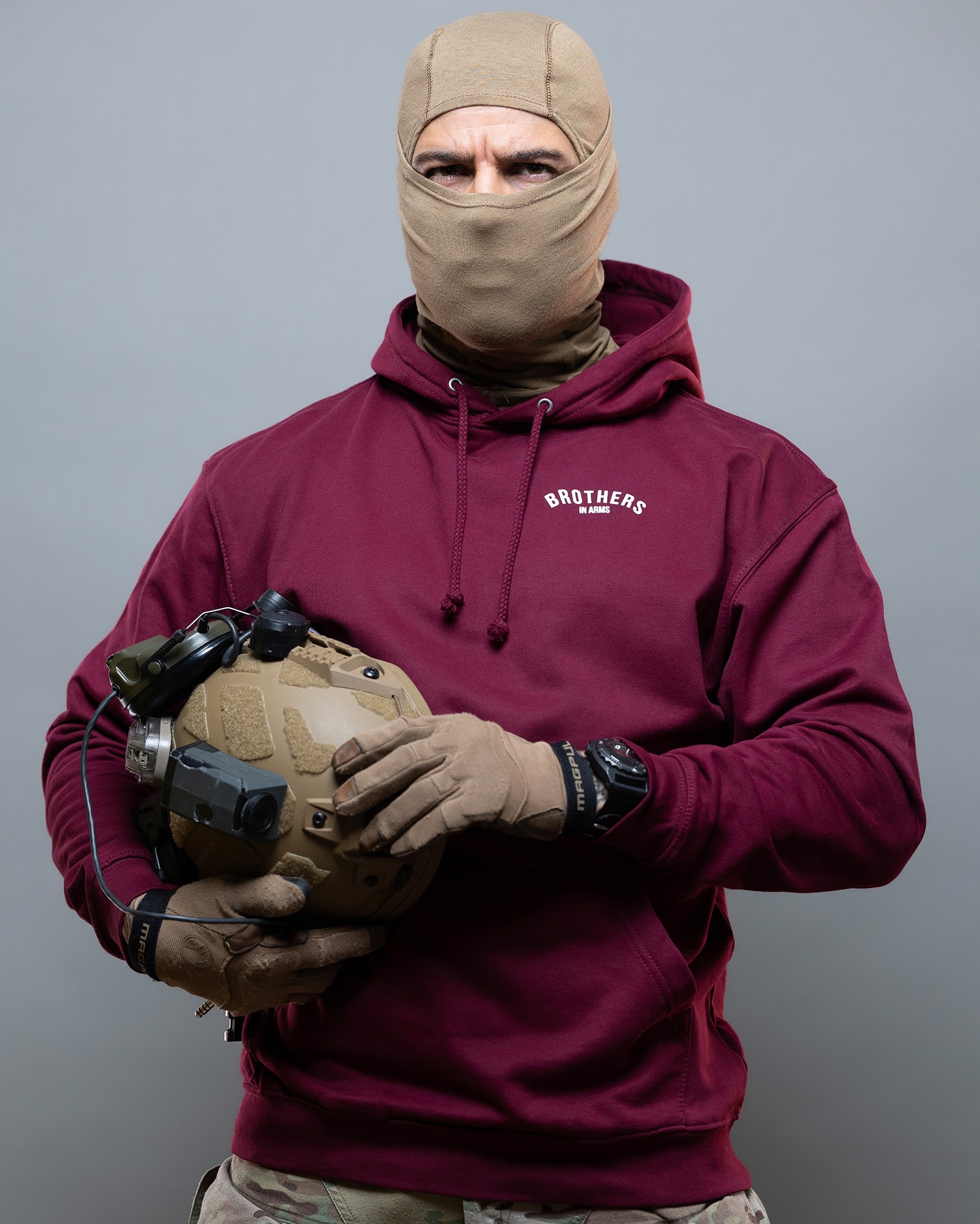 Худі Brothers in Arms Team Hoodie - Bordeaux