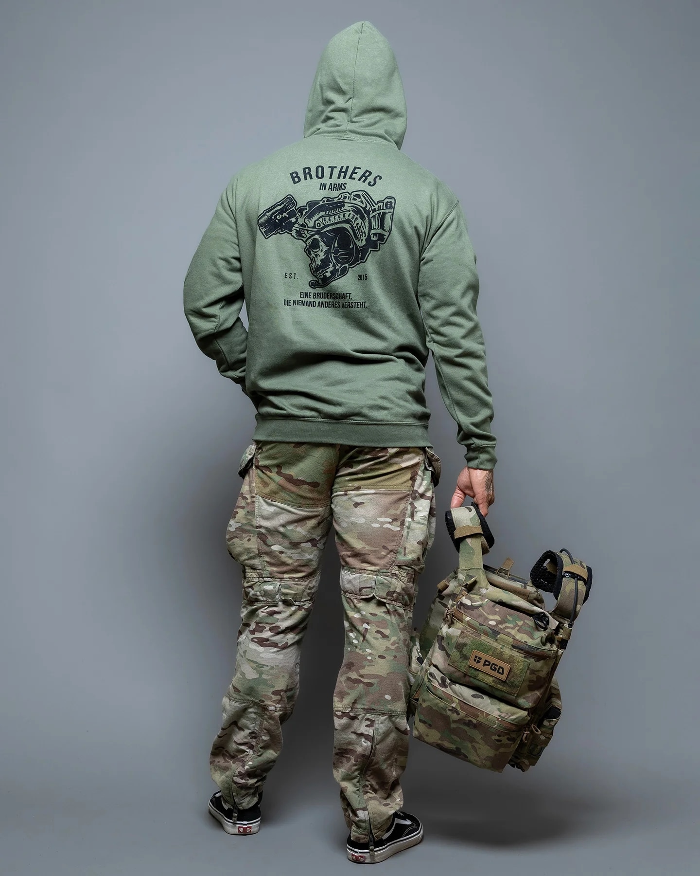 Худі Brothers in Arms Team - Olive