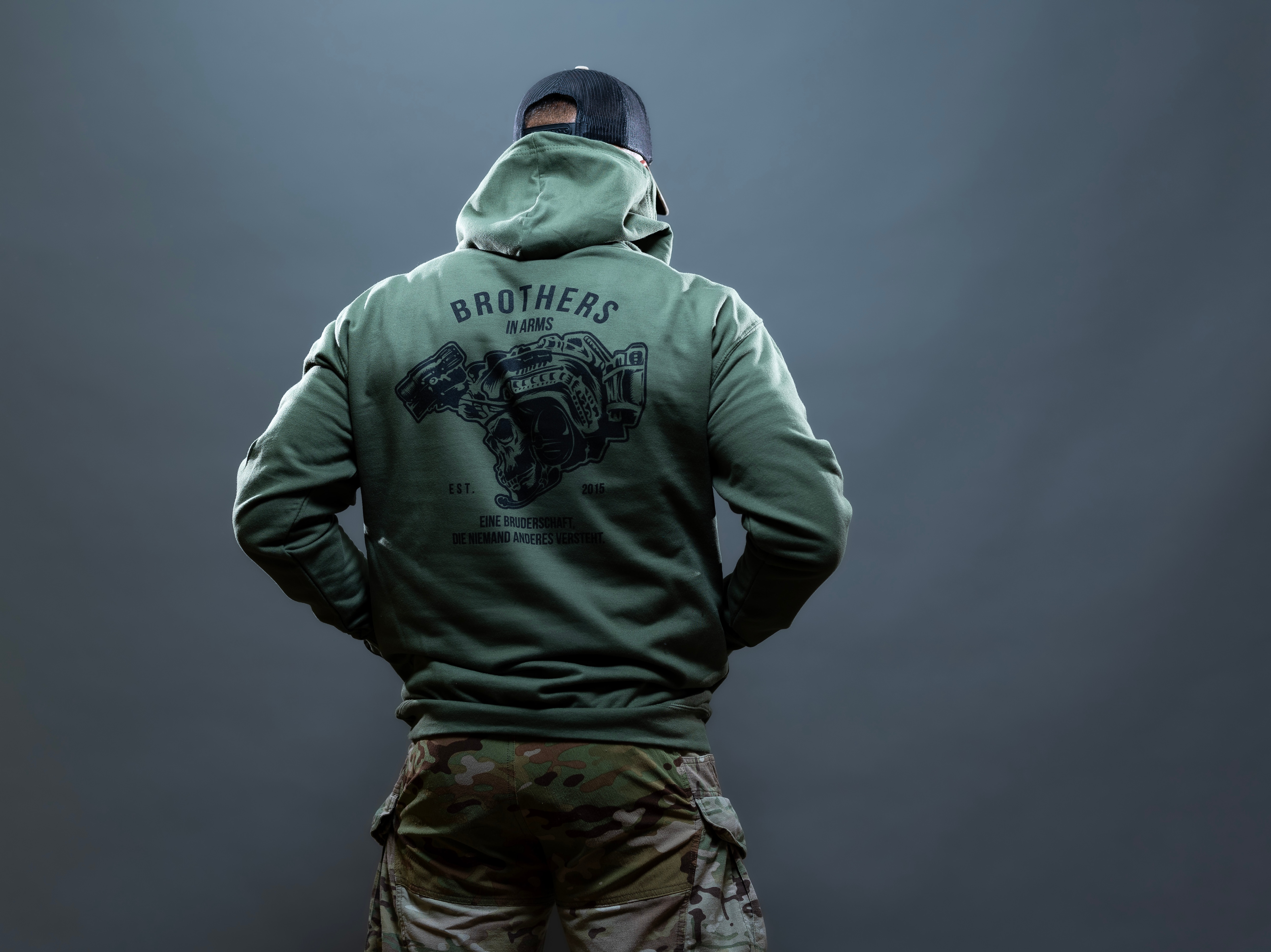 Bluza Brothers in Arms Team Hoodie - Olive