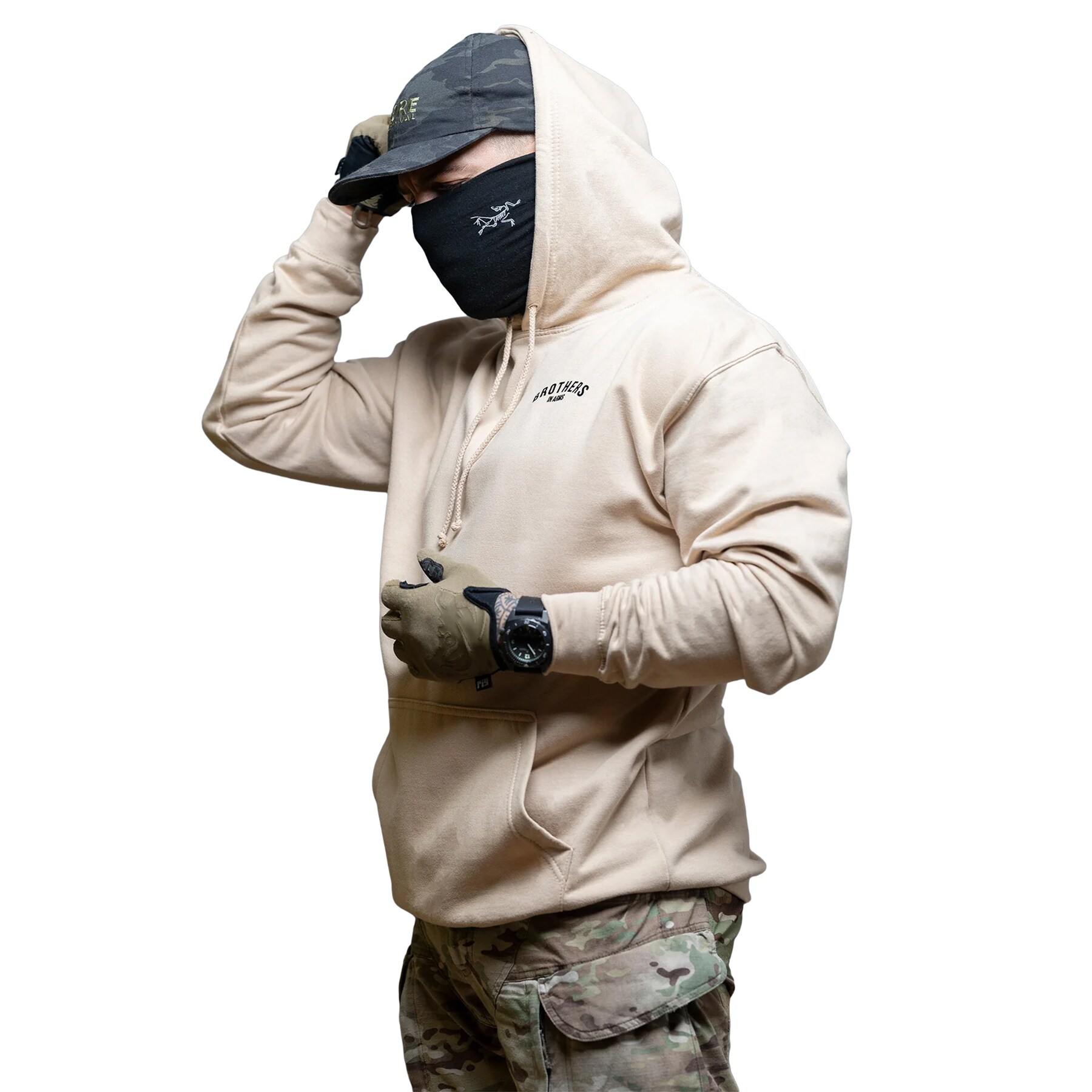 Bluza Brothers in Arms Team Hoodie - Sand