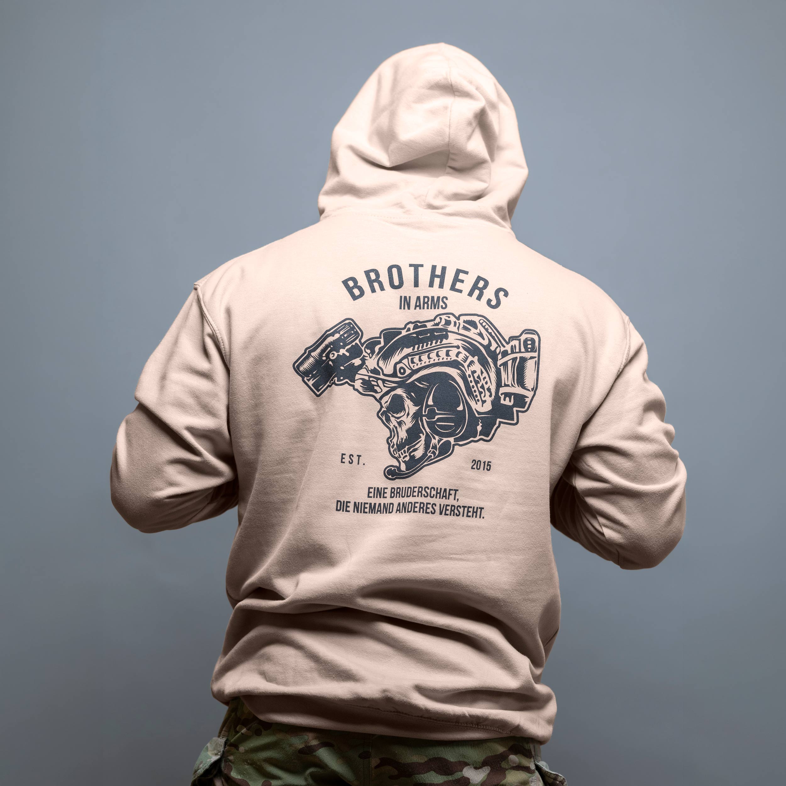 Bluza Brothers in Arms Team Hoodie - Sand