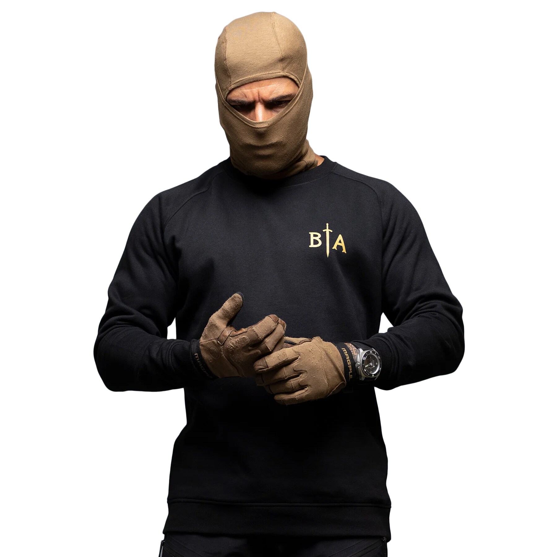 Bluza Brothers in Arms No Fear Crewneck - Black