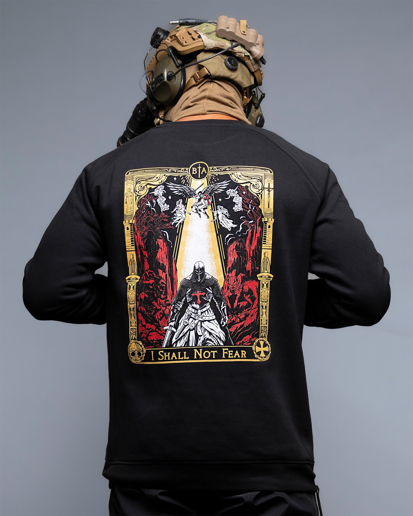 Bluza Brothers in Arms No Fear Crewneck - Black