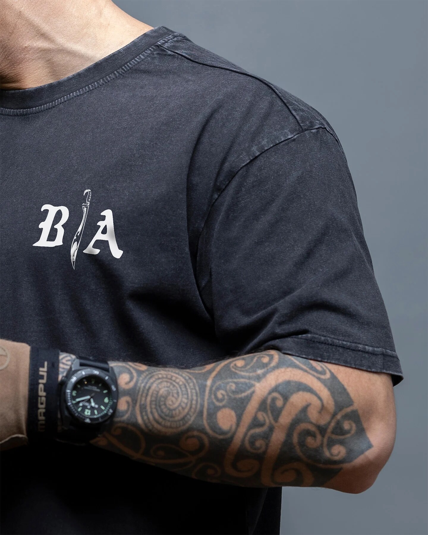 Koszulka T-Shirt Brothers In Arms Die Once Oversized - Black