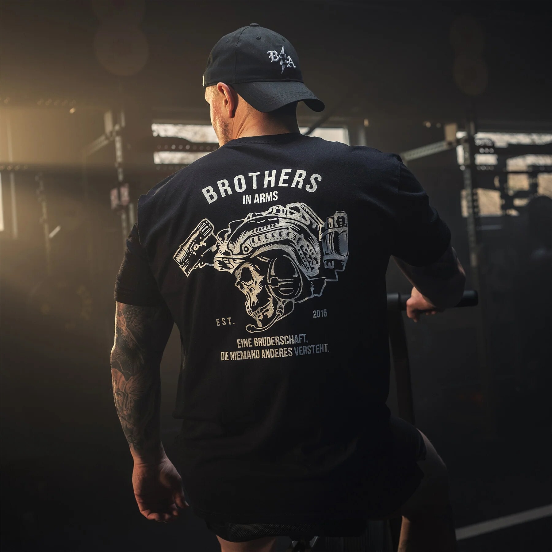 Футболка Brothers In Arms Team Oversized - Black