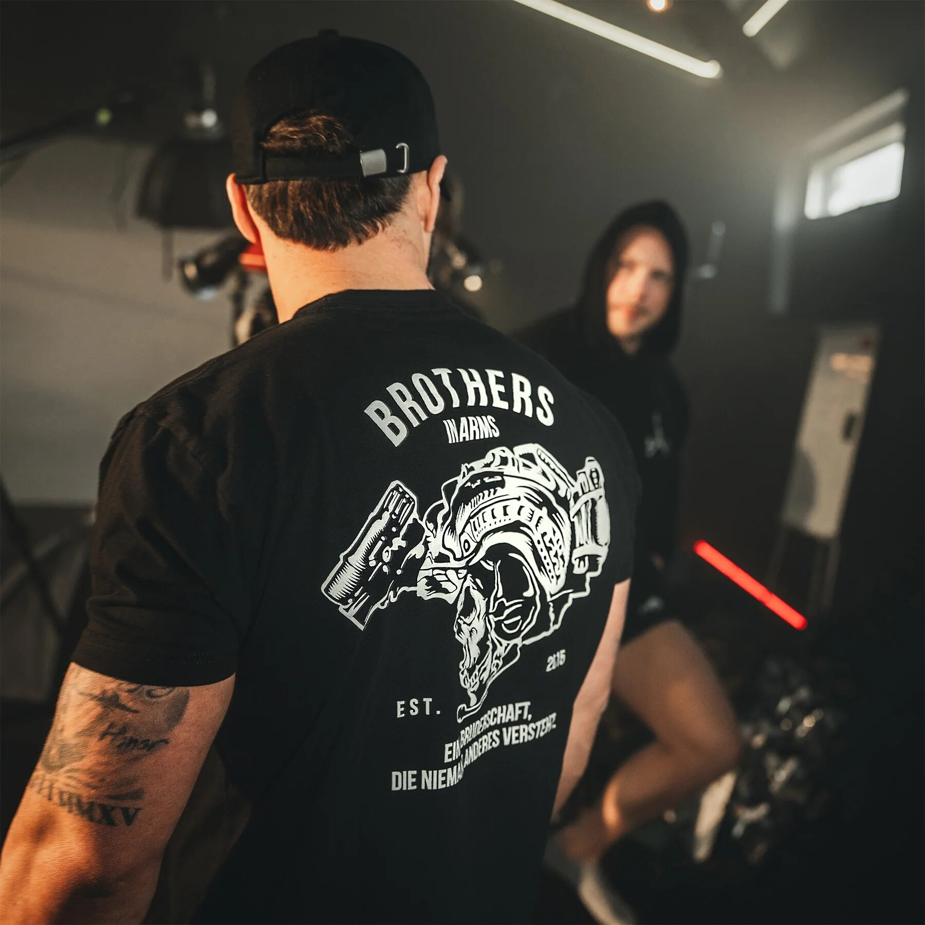Футболка Brothers In Arms Team Oversized - Black
