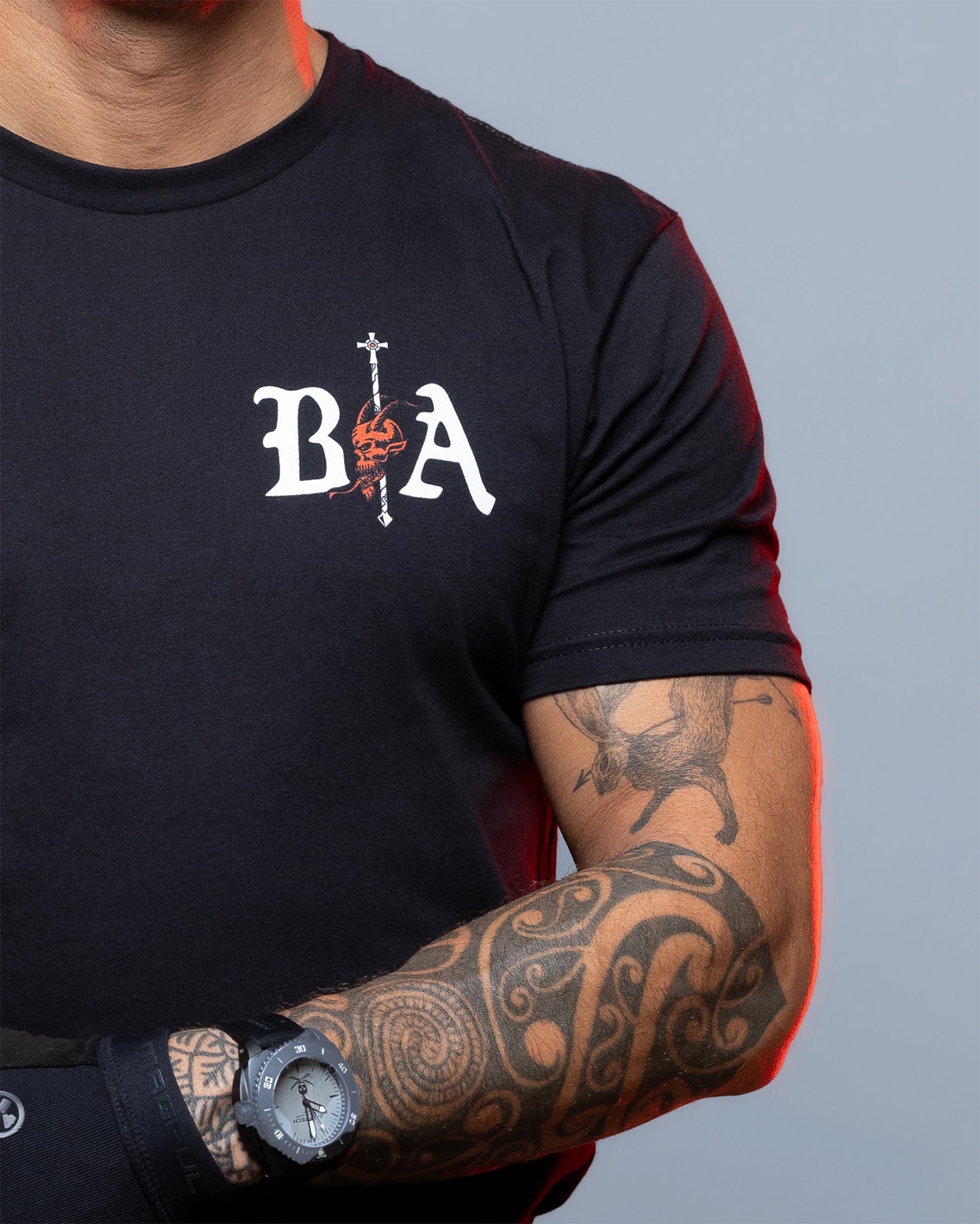 Koszulka T-Shirt Brothers In Arms Demons - Black