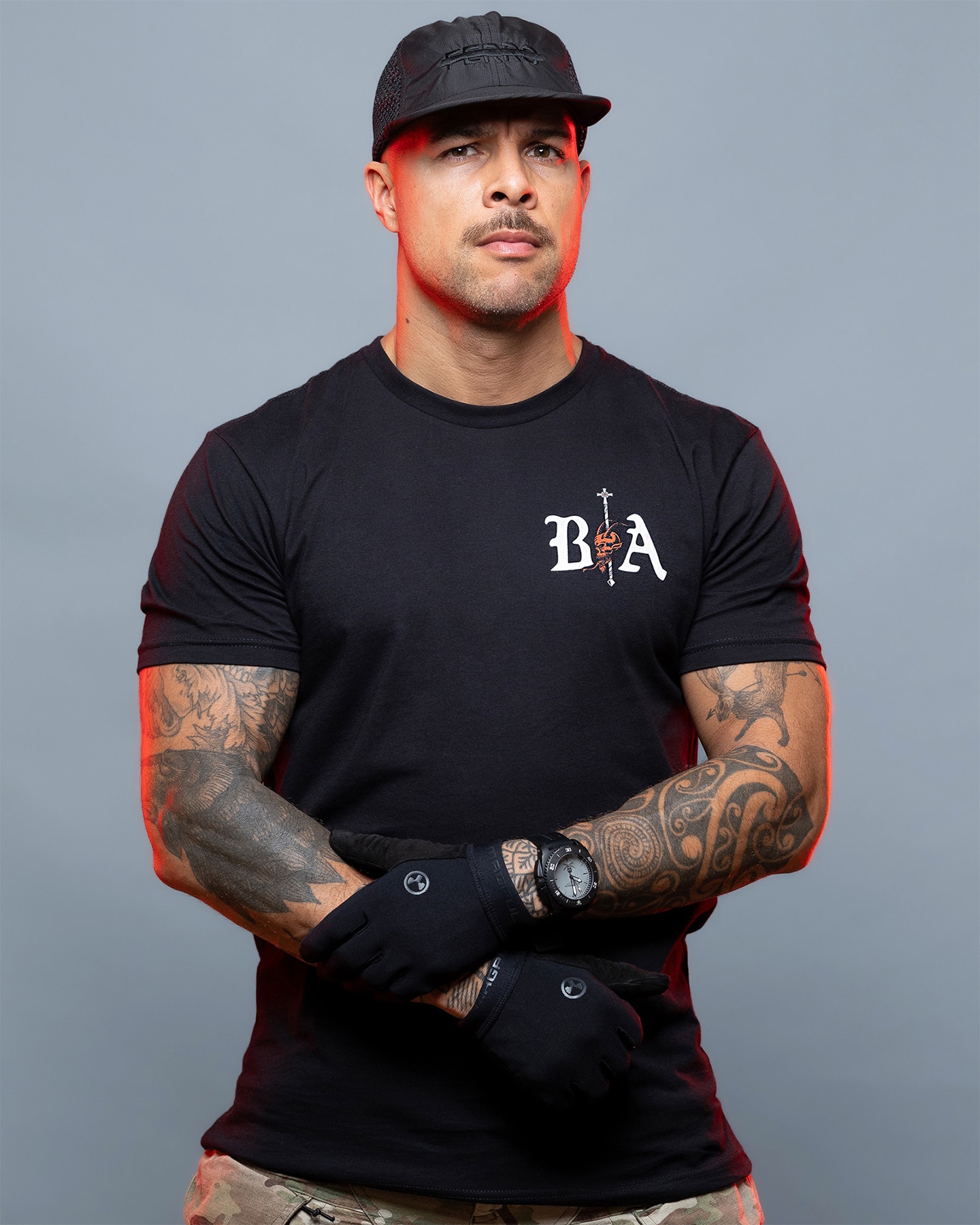 Koszulka T-Shirt Brothers In Arms Demons - Black