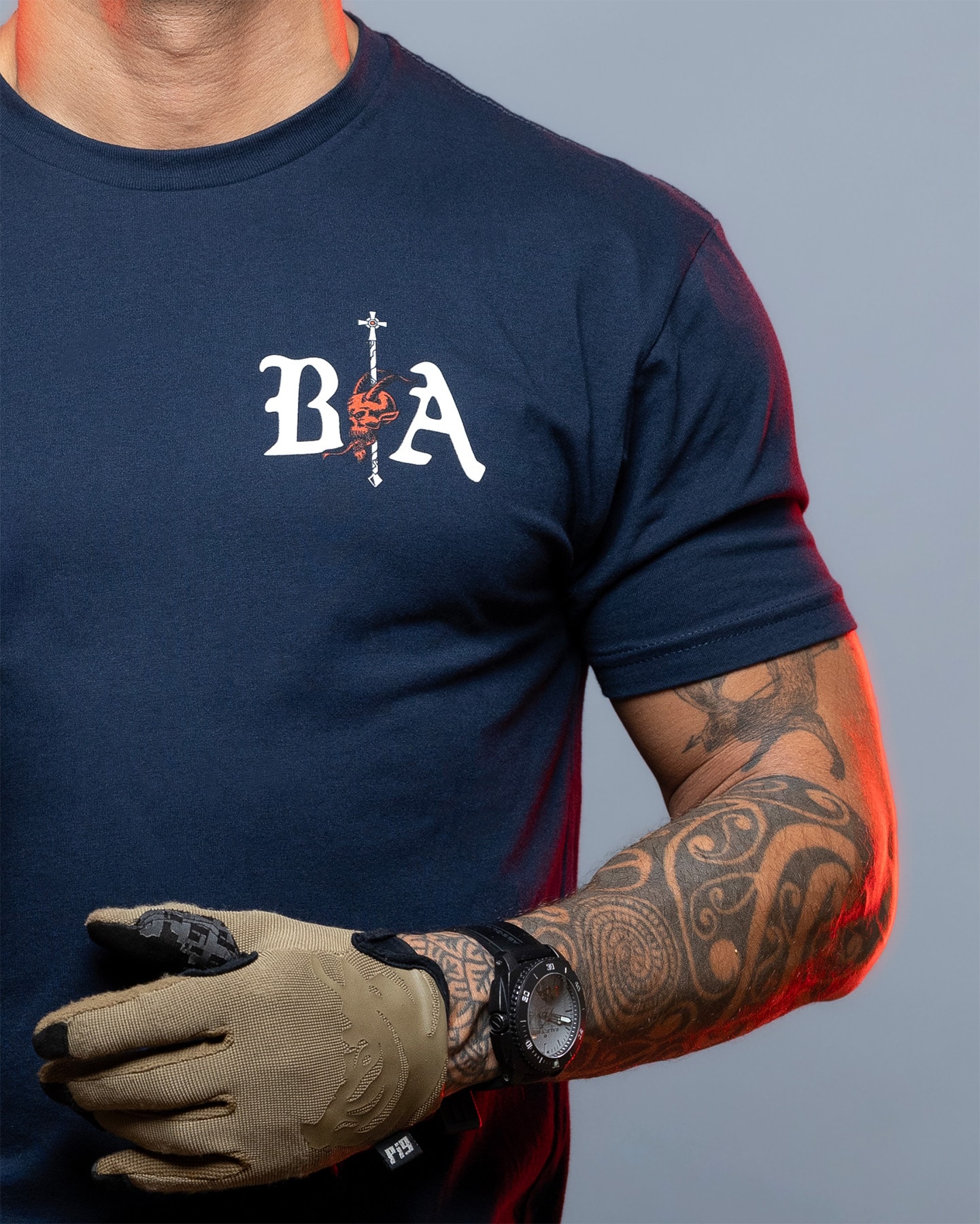 Koszulka T-Shirt Brothers In Arms Demons - Navy