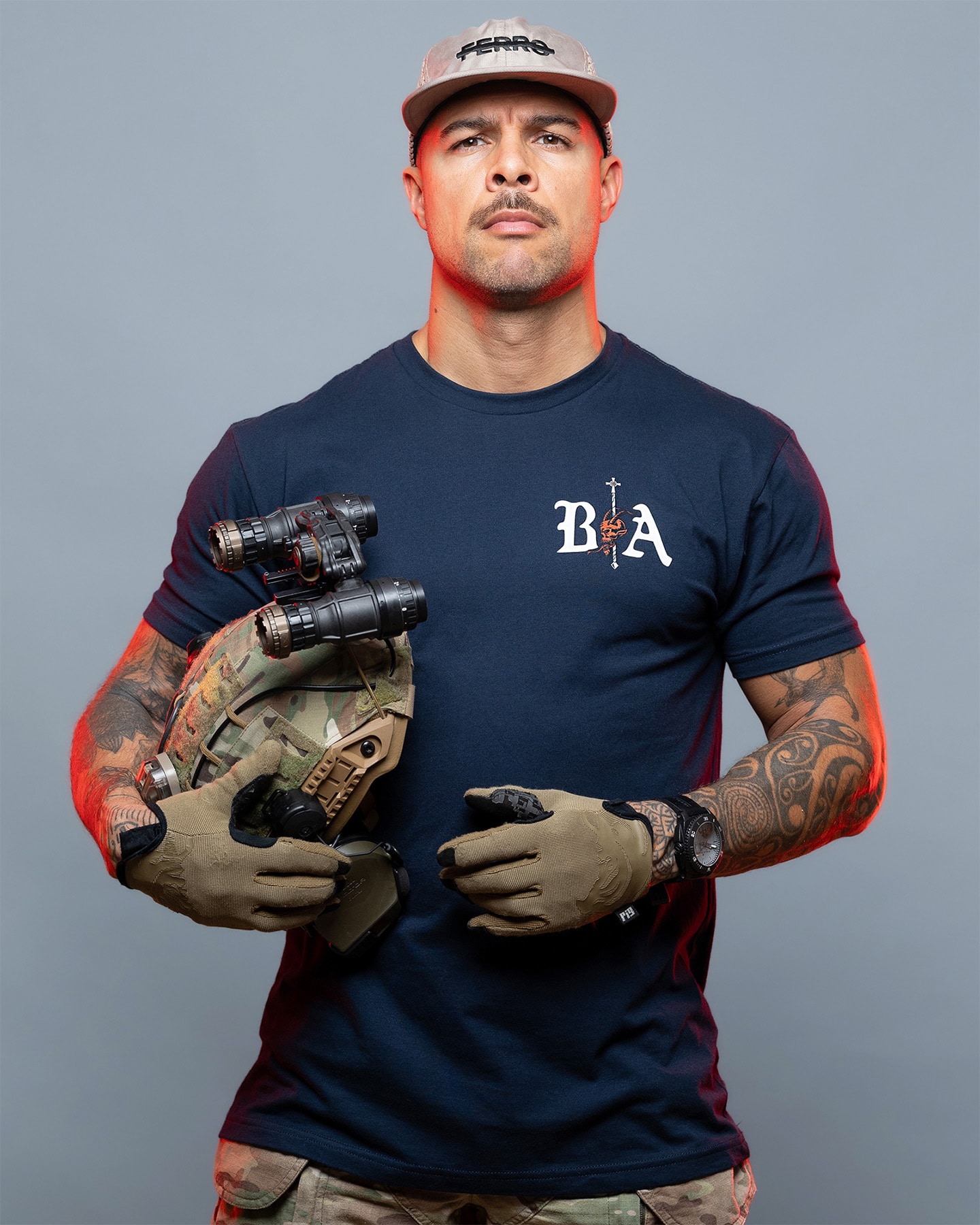 Koszulka T-Shirt Brothers In Arms Demons - Navy