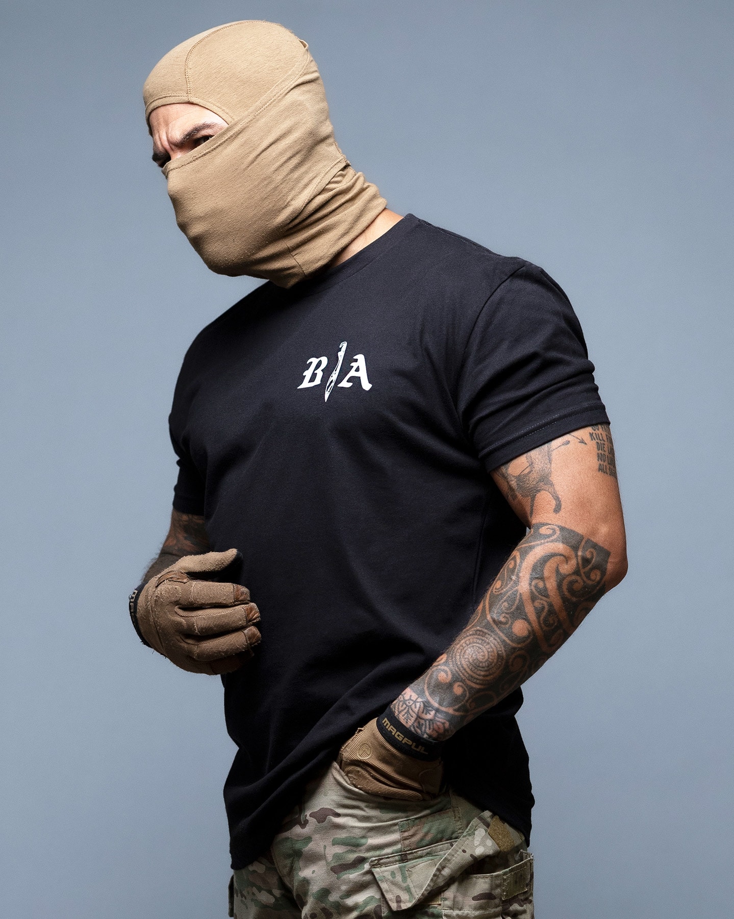 Koszulka T-Shirt Brothers In Arms Die Once - Black