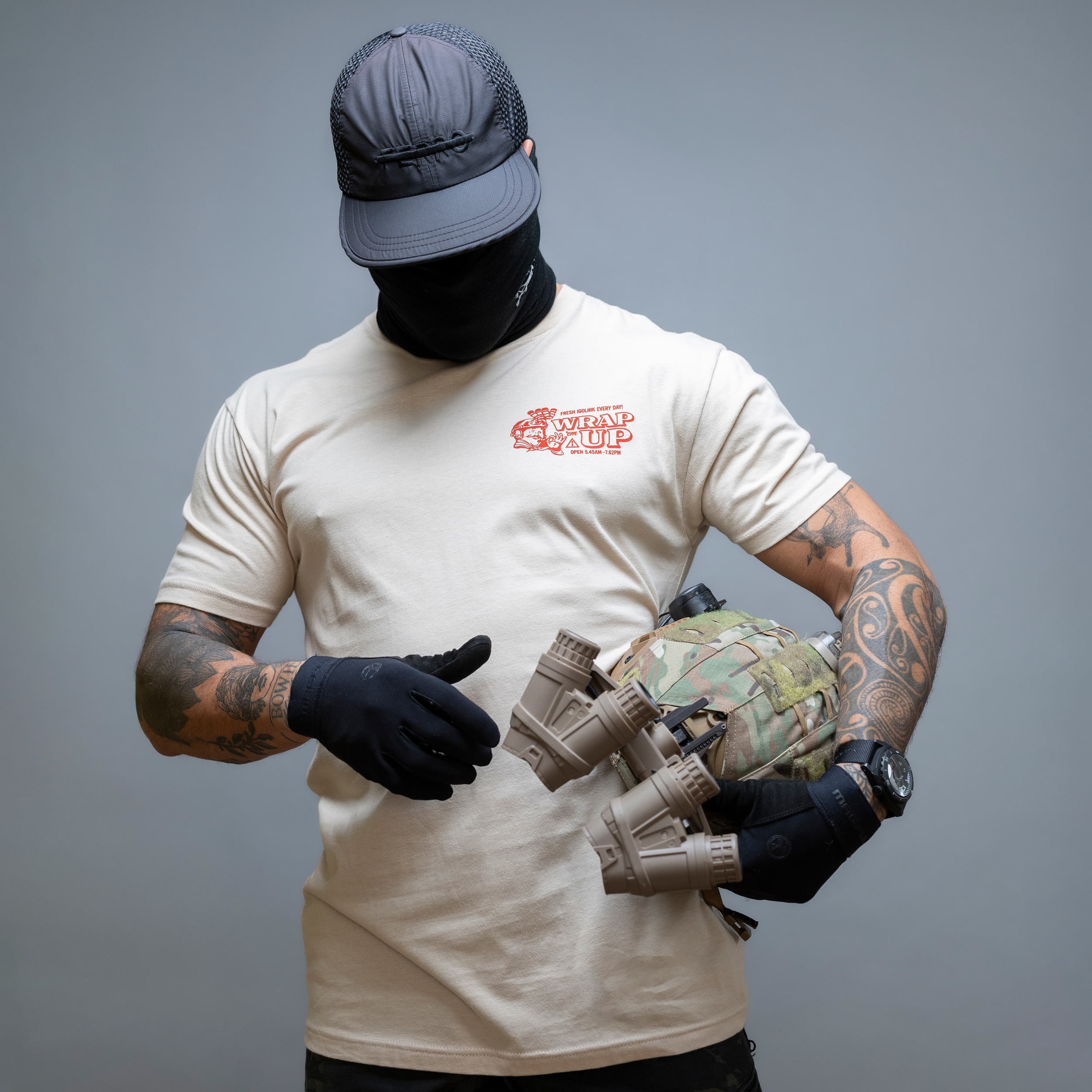T-Shirt Brothers In Arms Döner Kalash Spicy - Sand