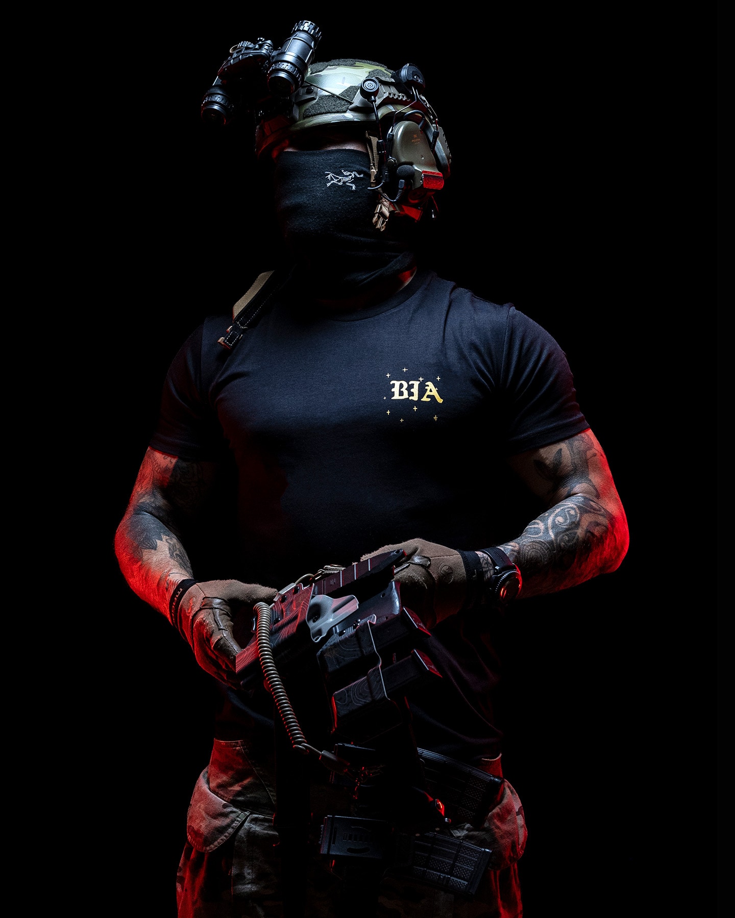 Koszulka T-shirt Brothers In Arms Horizon - Black