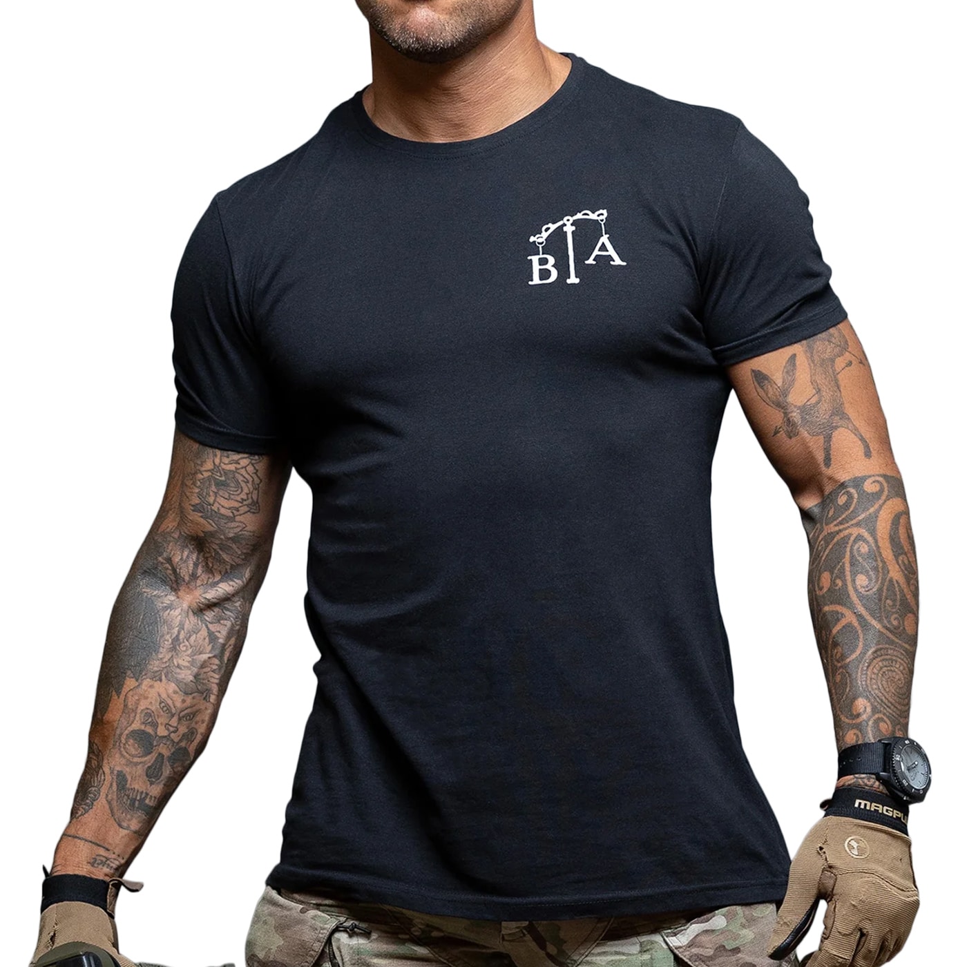 Koszulka T-Shirt Brothers In Arms Justicia - Black