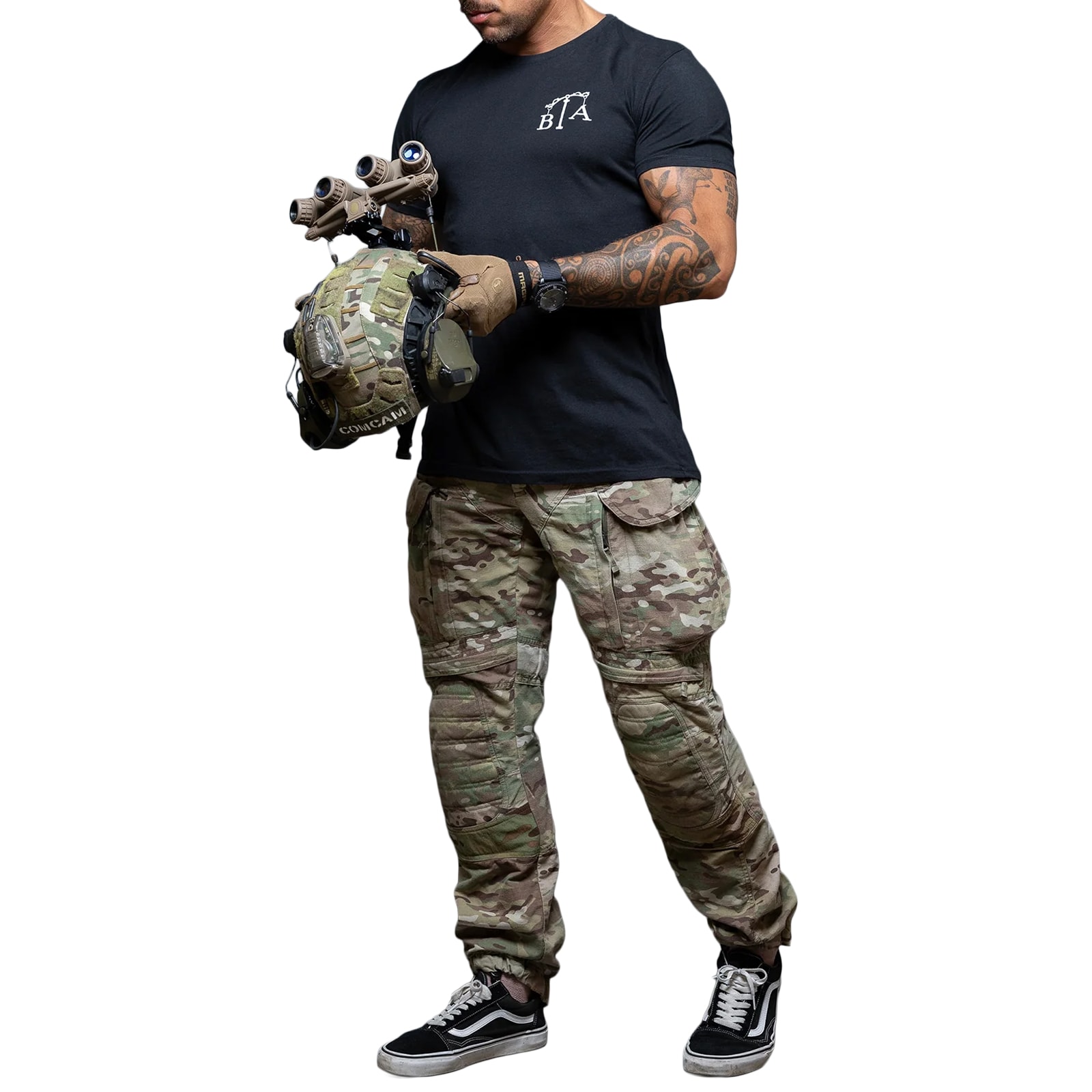 Koszulka T-Shirt Brothers In Arms Justicia - Black