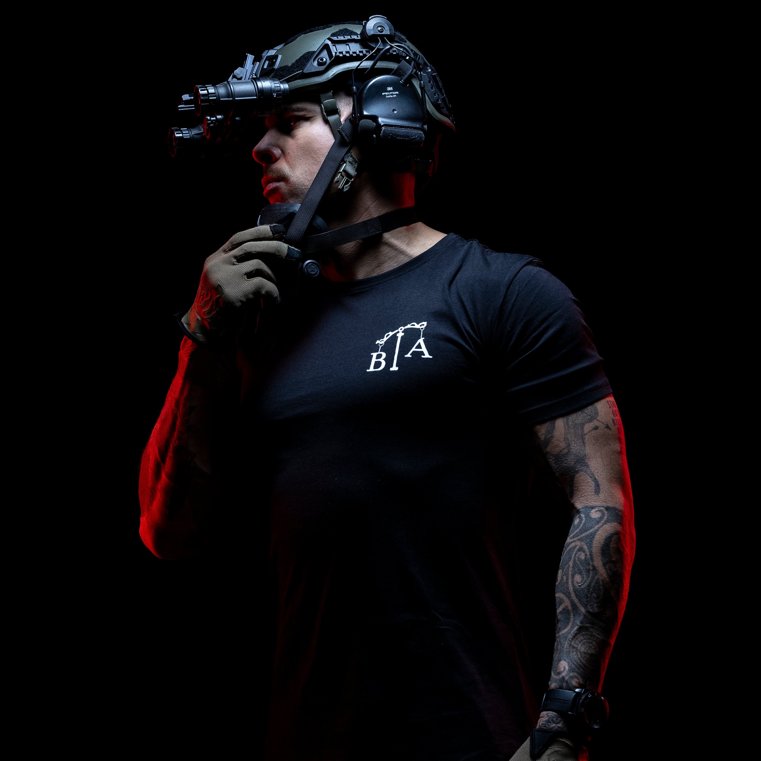 Koszulka T-Shirt Brothers In Arms Justicia - Black