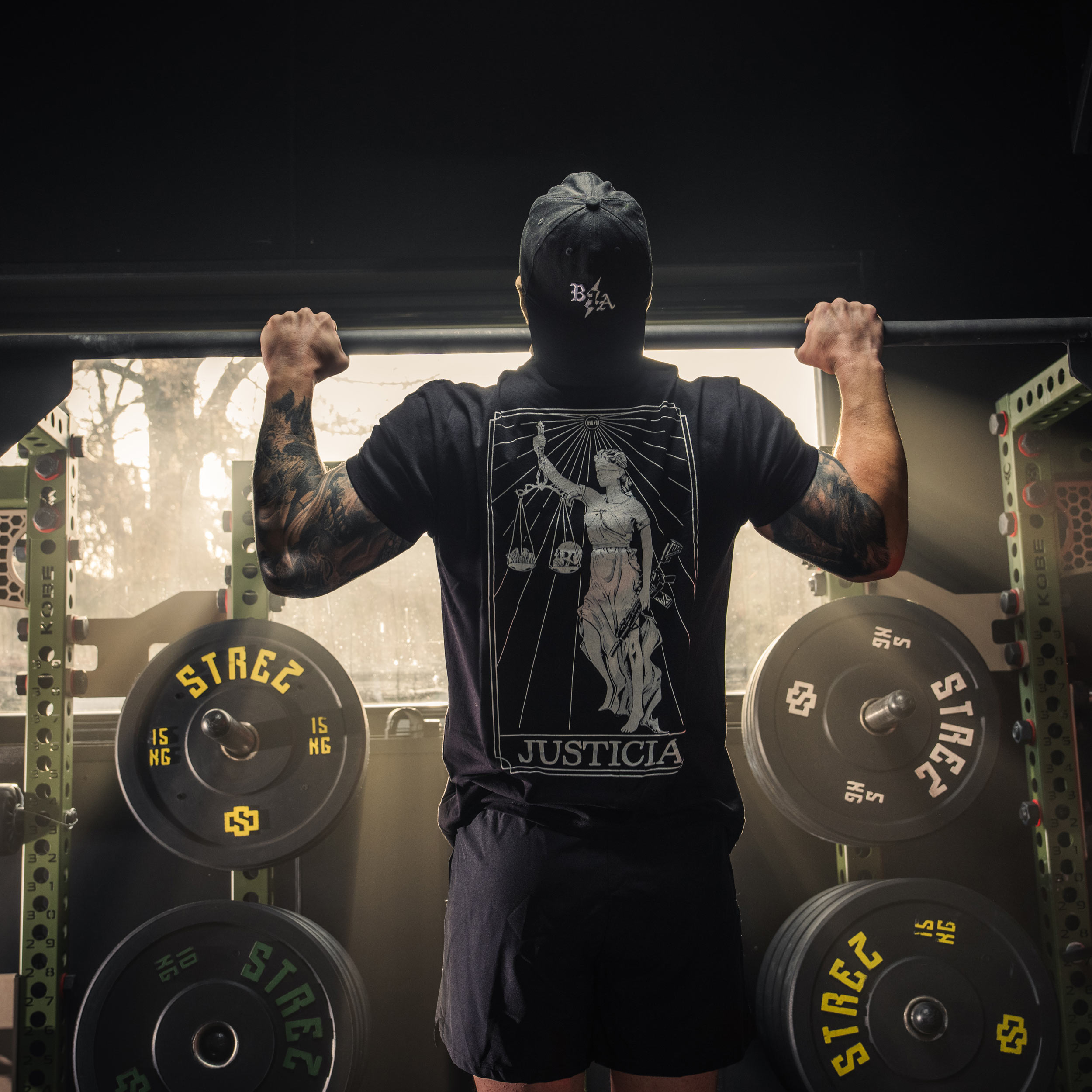Koszulka T-Shirt Brothers In Arms Justicia - Black