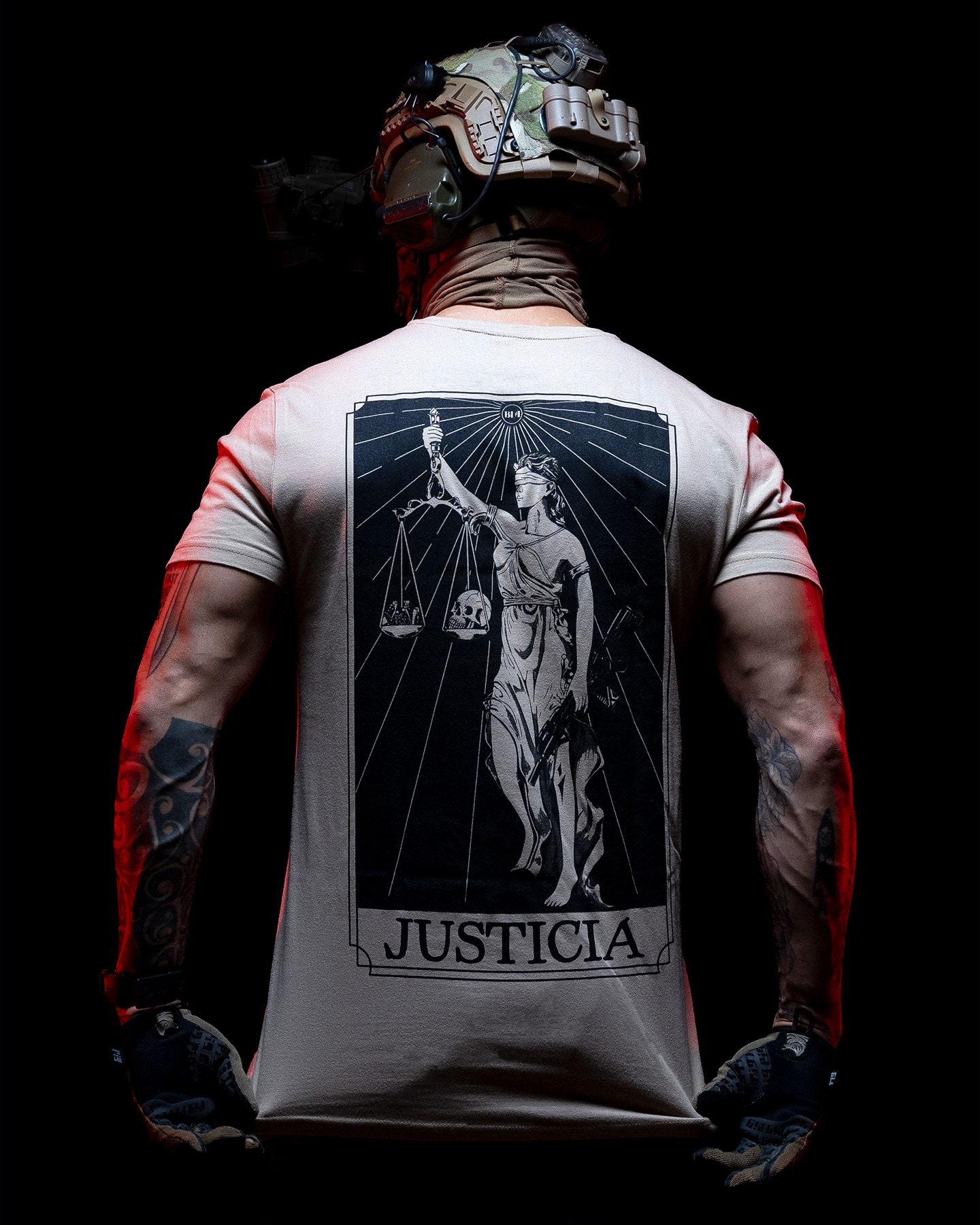 Koszulka T-Shirt Brothers In Arms Justicia - Sand